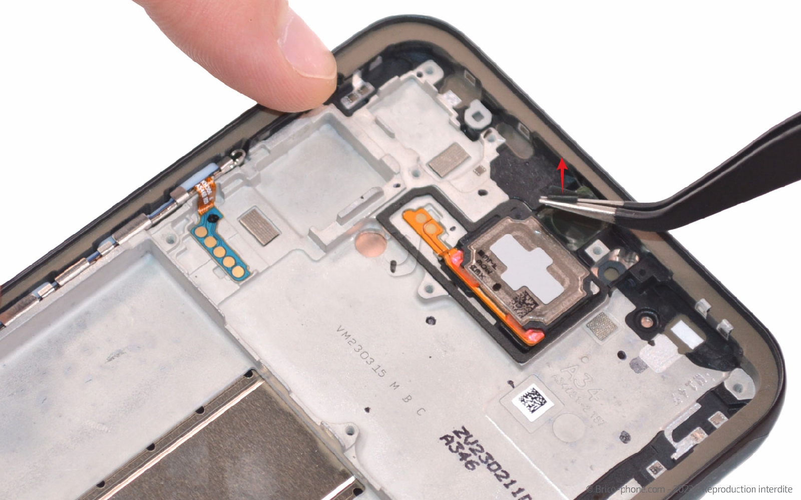 Comment changer le bloc écran sur Galaxy A34 5G photo 1