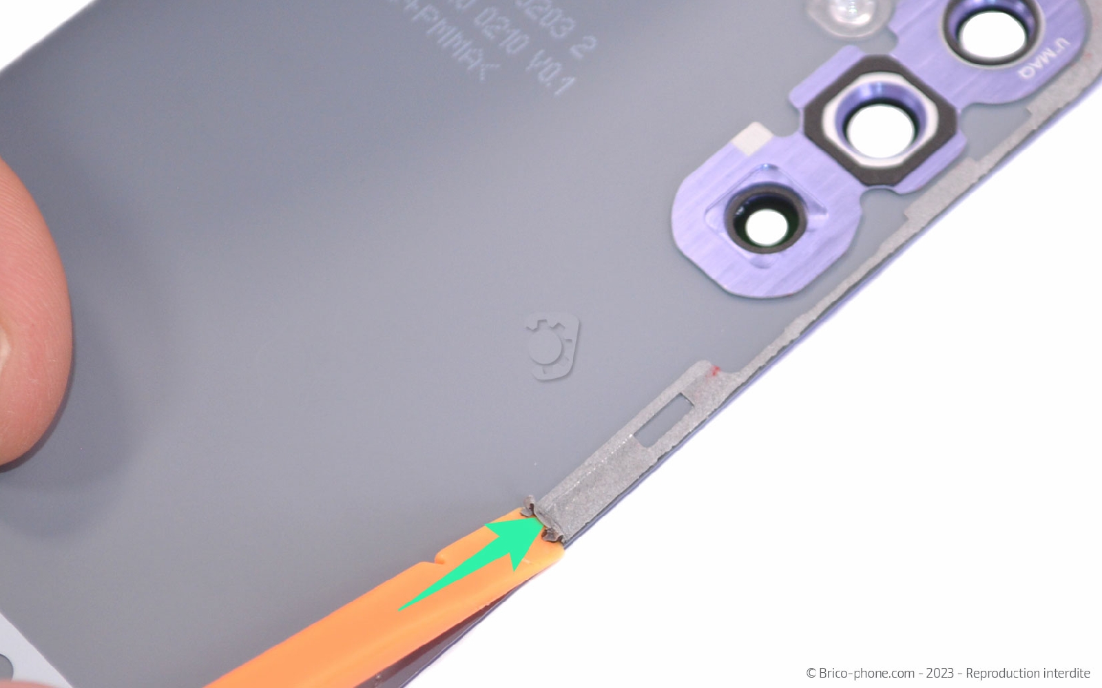 Comment changer le bloc écran sur Galaxy A34 5G photo 1