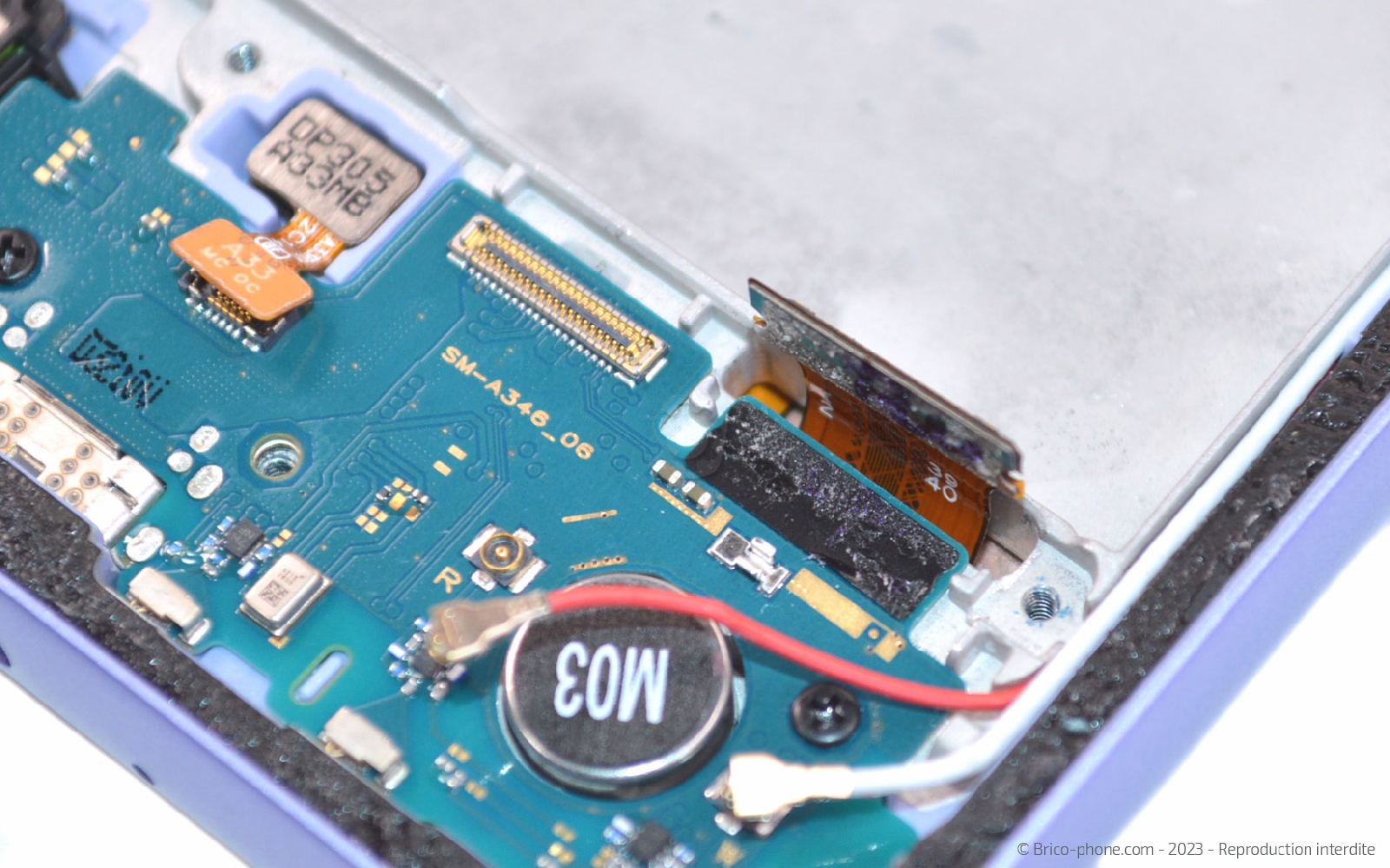 Comment changer le bloc écran sur Galaxy A34 5G photo 4