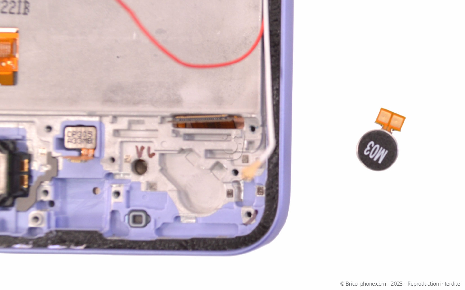 Comment changer le bloc écran sur Galaxy A34 5G photo 3