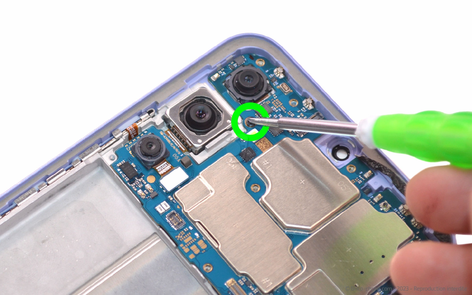 Comment changer le bloc écran sur Galaxy A34 5G photo 1