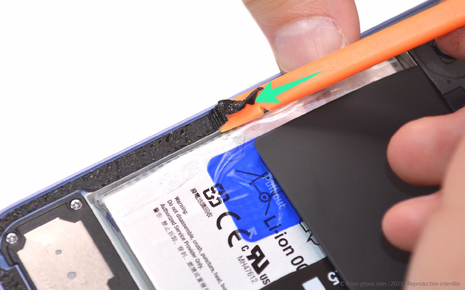 Comment changer la batterie sur Galaxy A34 5G photo 1