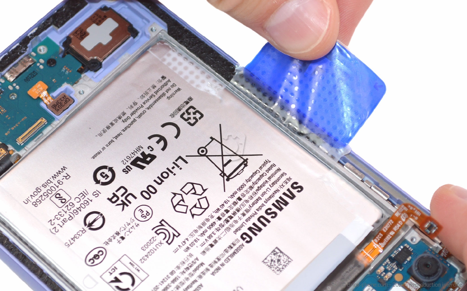 Comment changer la batterie sur Galaxy A34 5G photo 3