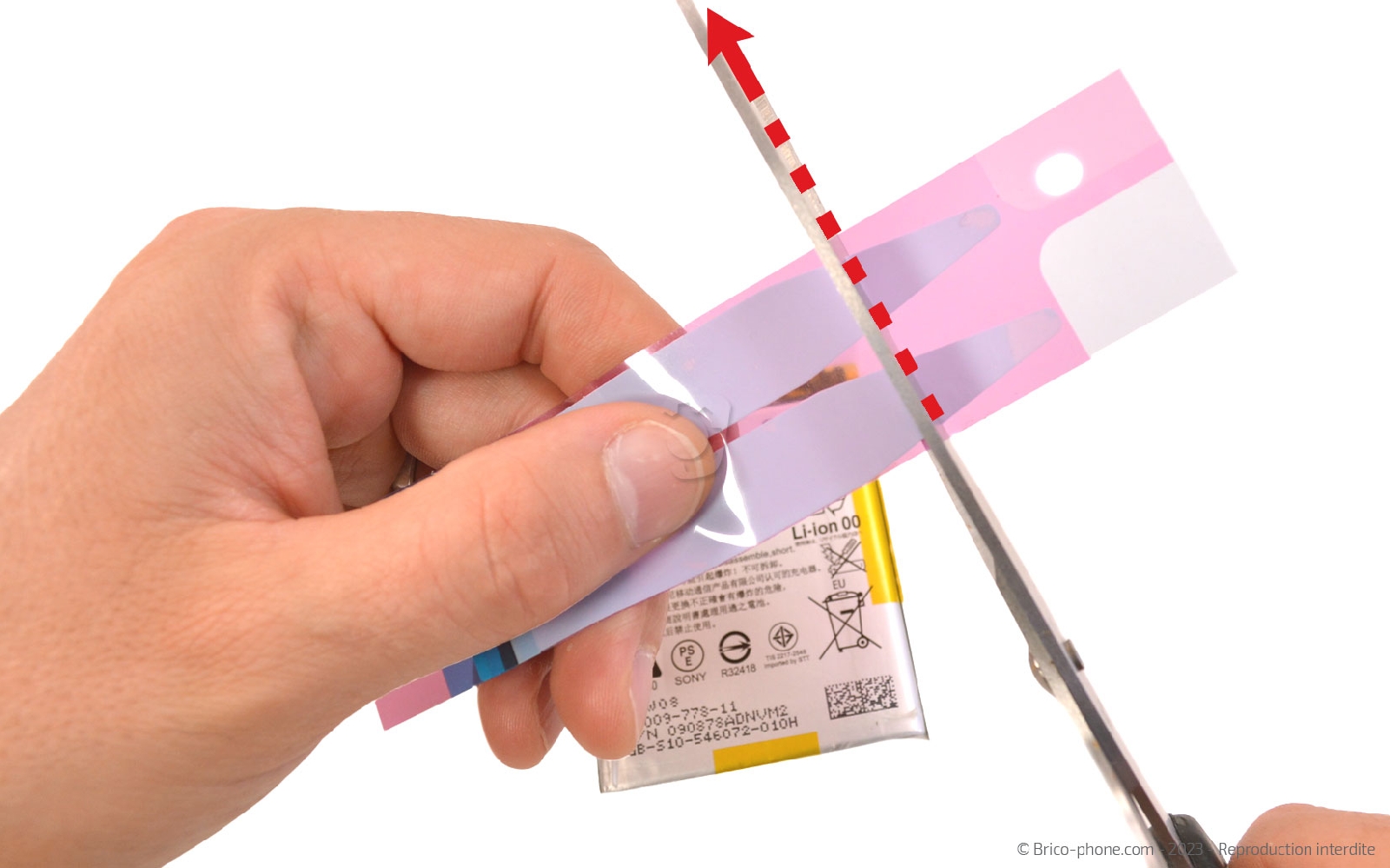 Comment changer le bloc écran sur Xperia 10 III photo 1