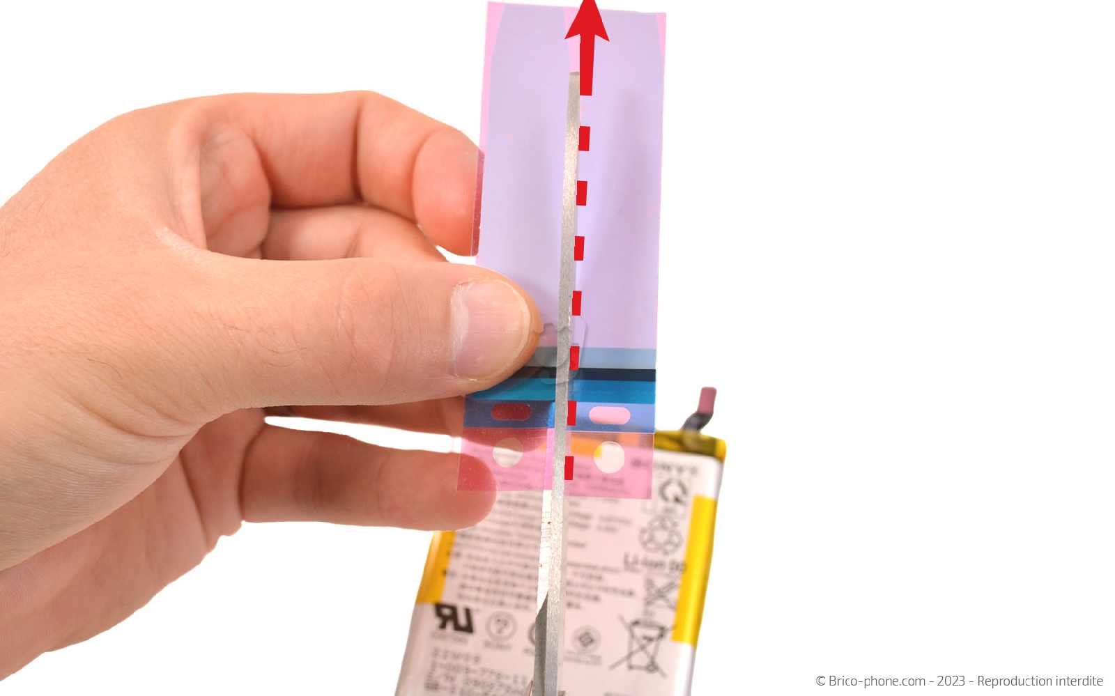 Comment changer le bloc écran sur Xperia 10 III photo 2