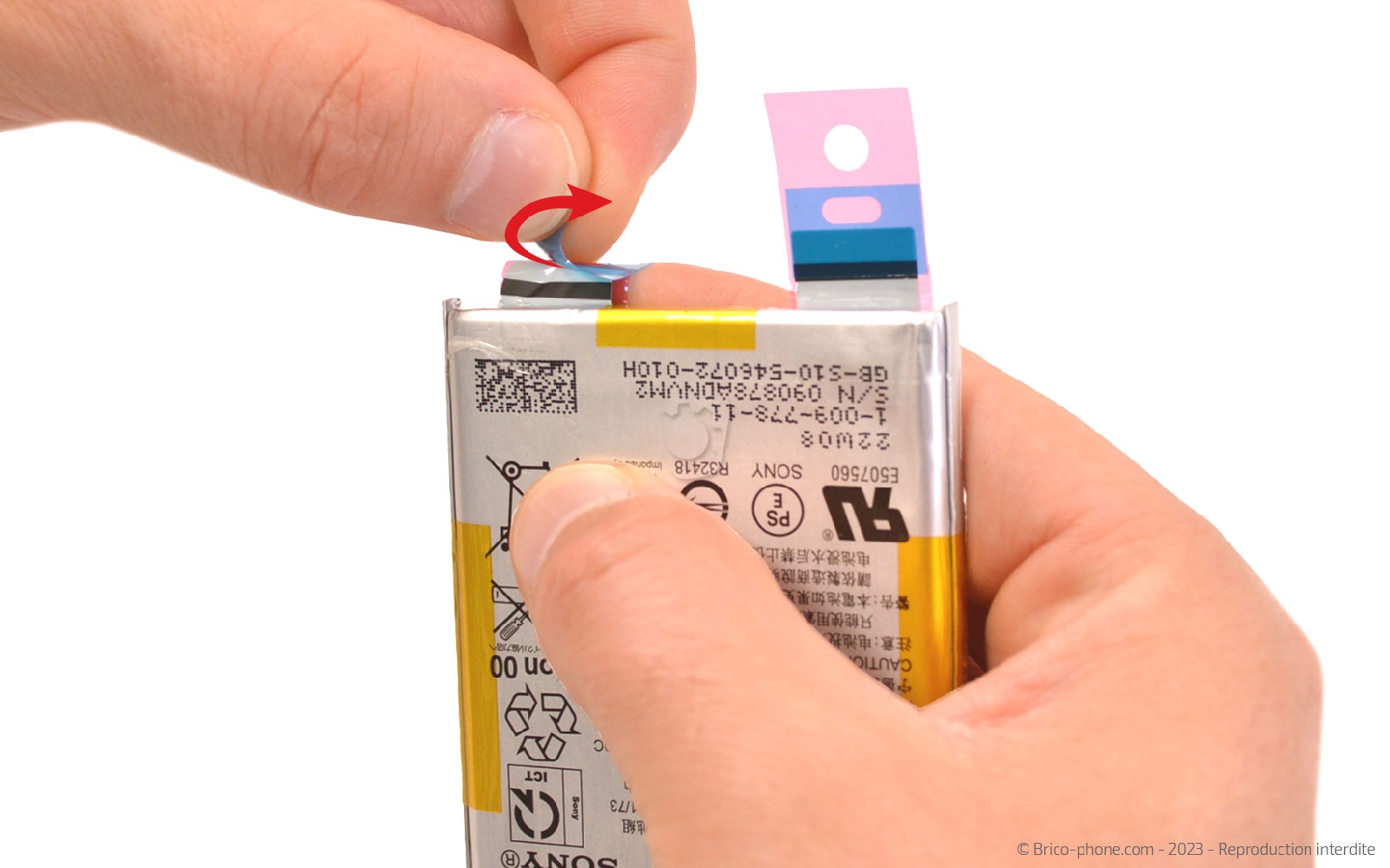 Comment changer le bloc écran sur Xperia 10 III photo 1