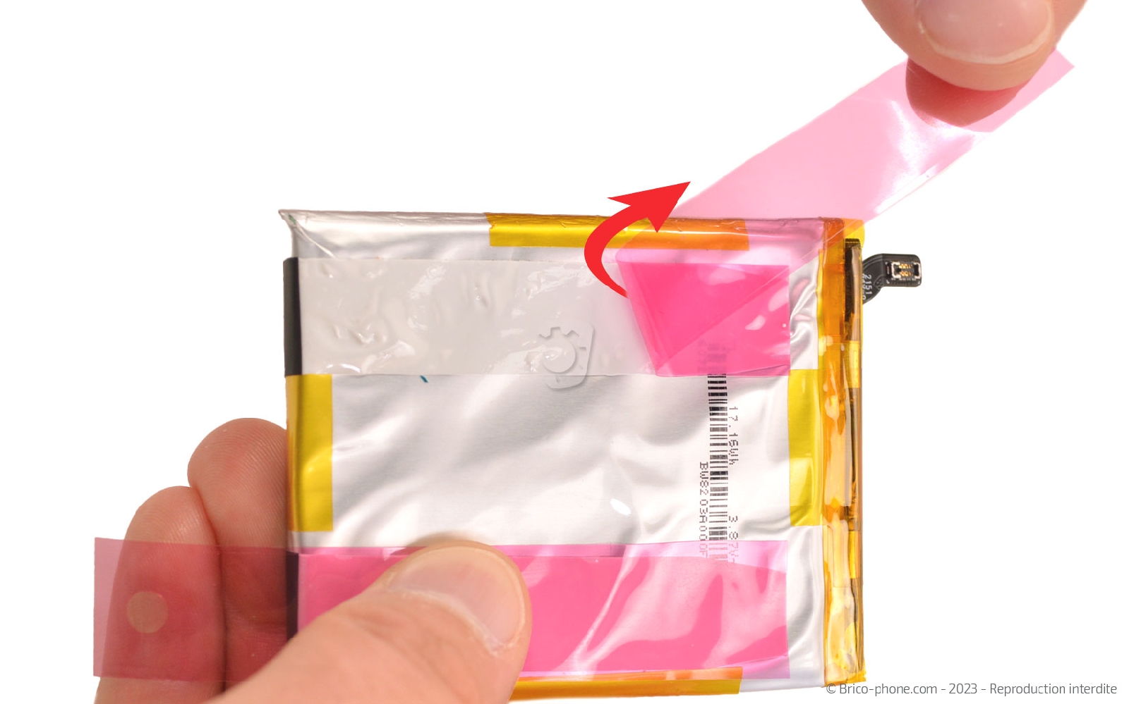 Comment changer le bloc écran sur Xperia 10 III photo 3