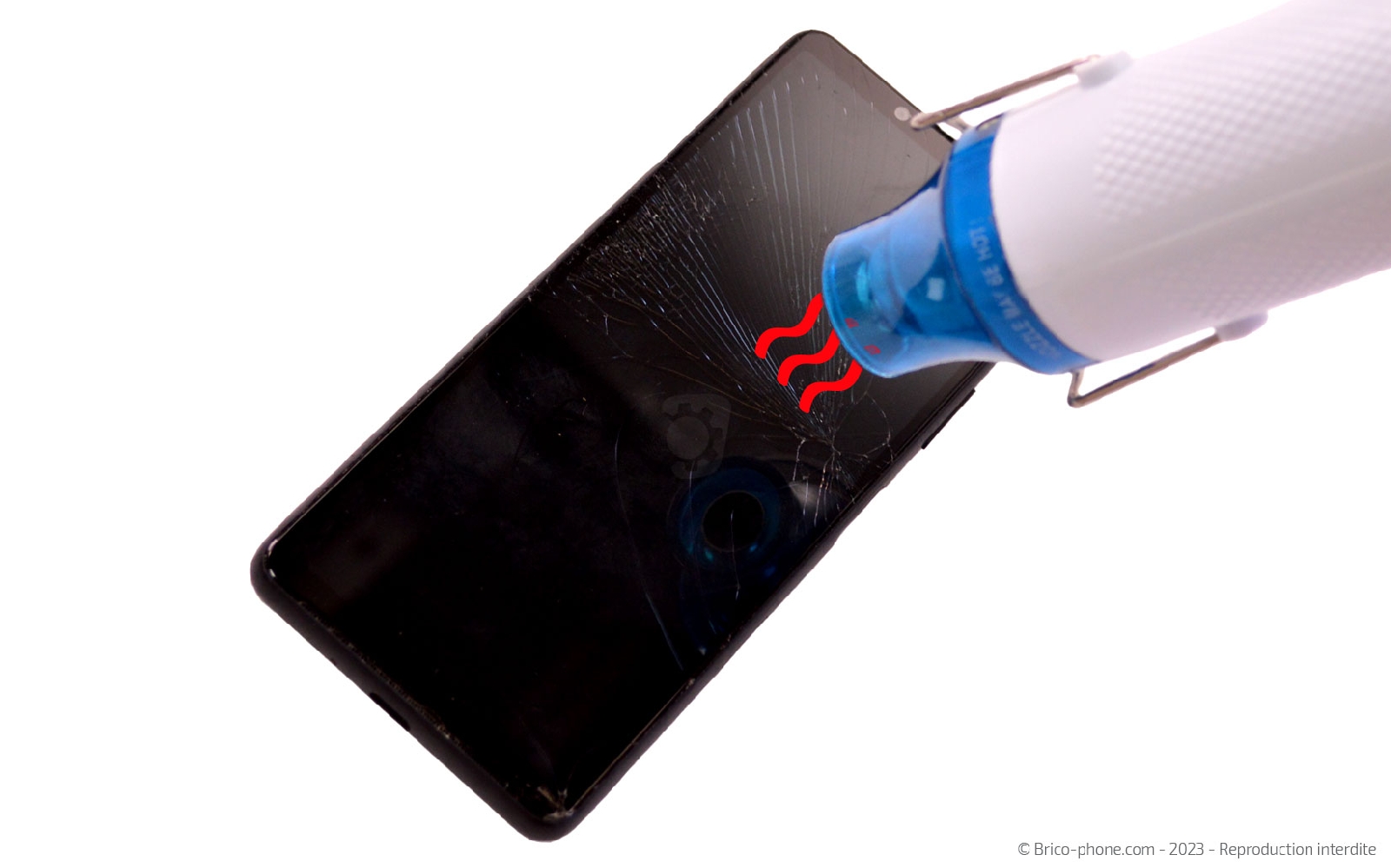 Comment changer le bloc écran sur Xperia 10 III photo 3