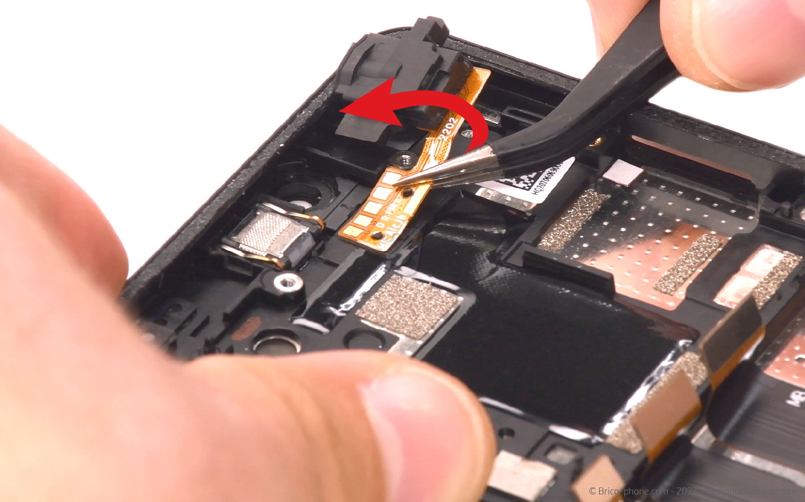 Comment changer le bloc écran sur Xperia 10 III photo 3