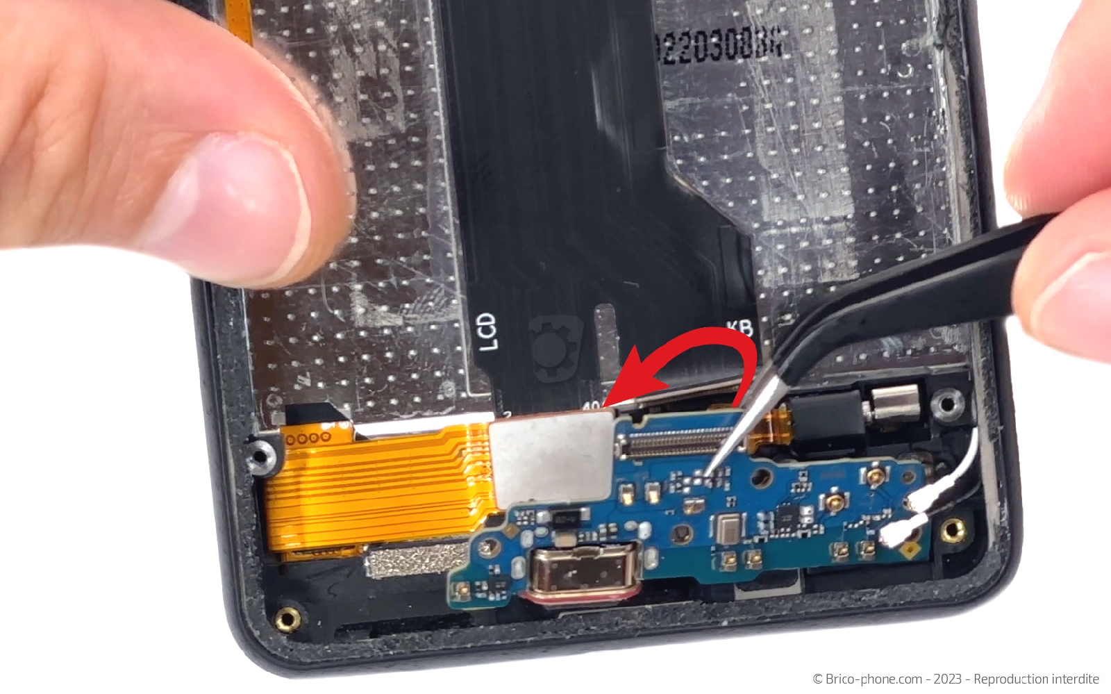 Comment changer le bloc écran sur Xperia 10 III photo 2