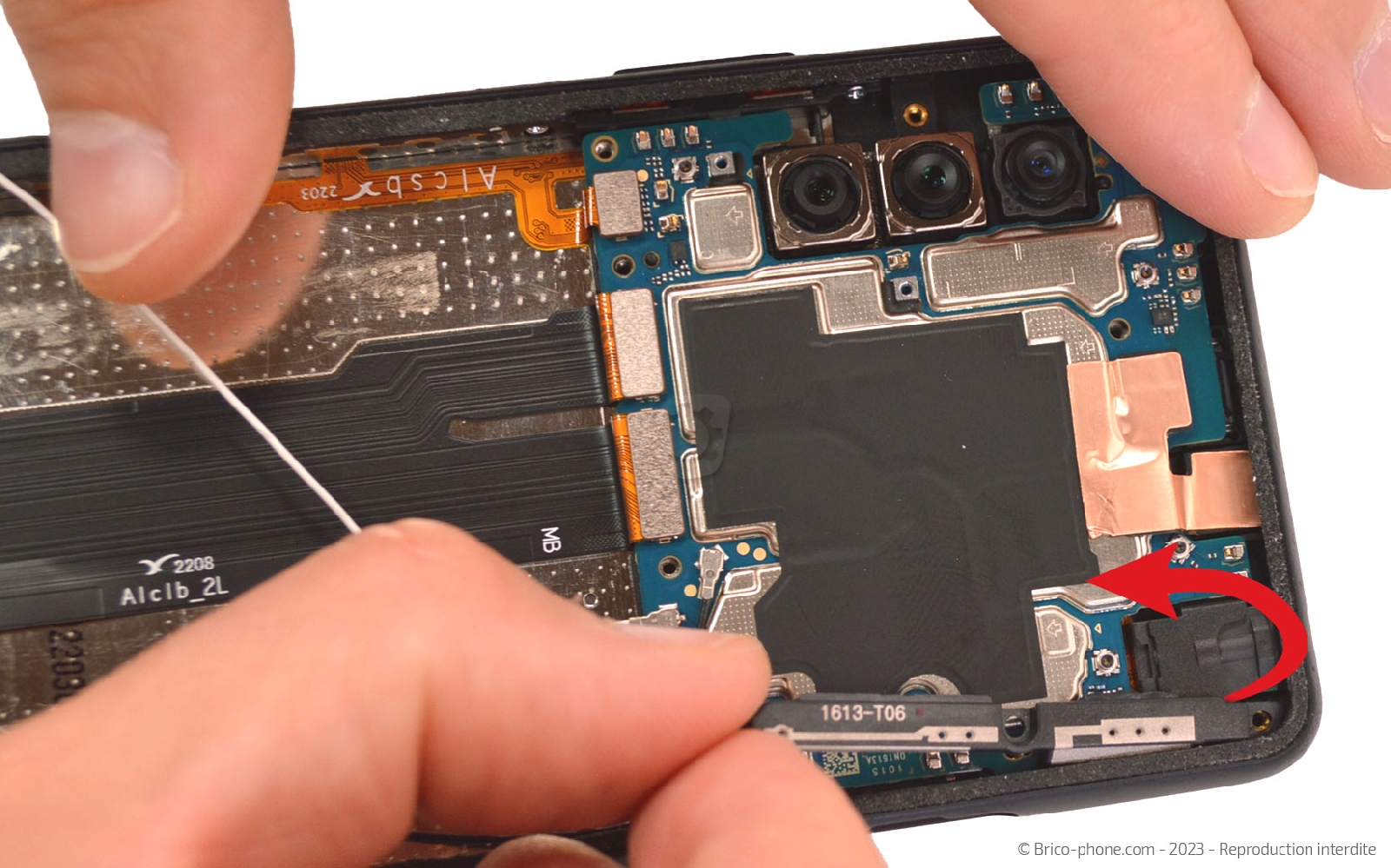 Comment changer le bloc écran sur Xperia 10 III photo 2