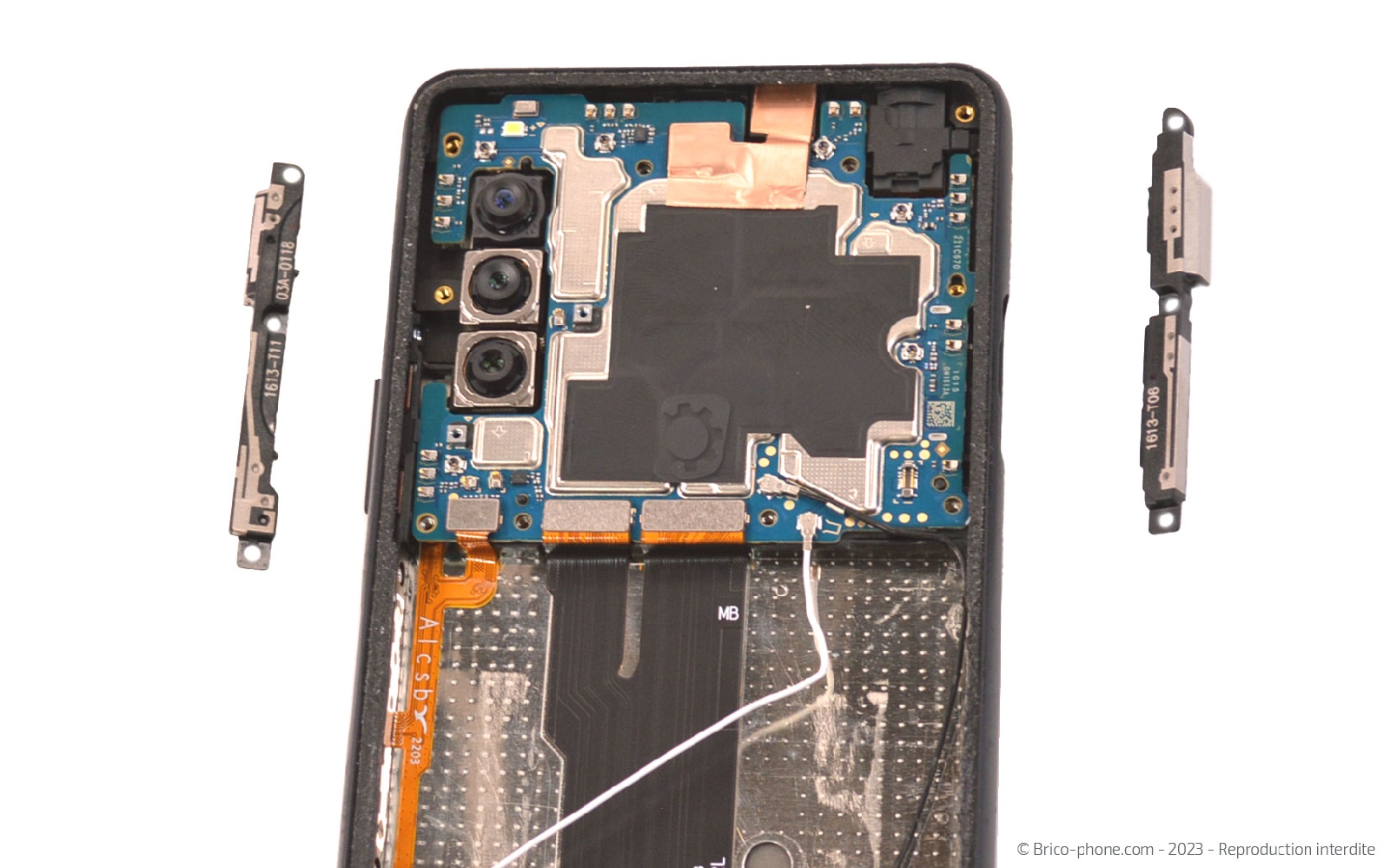 Comment changer le bloc écran sur Xperia 10 III photo 3