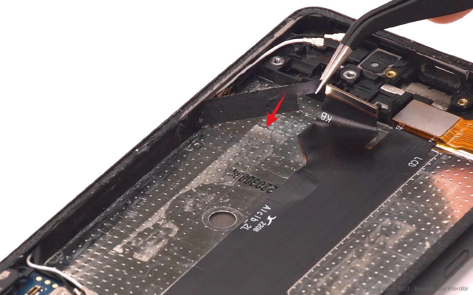 Comment changer le bloc écran sur Xperia 10 III photo 1