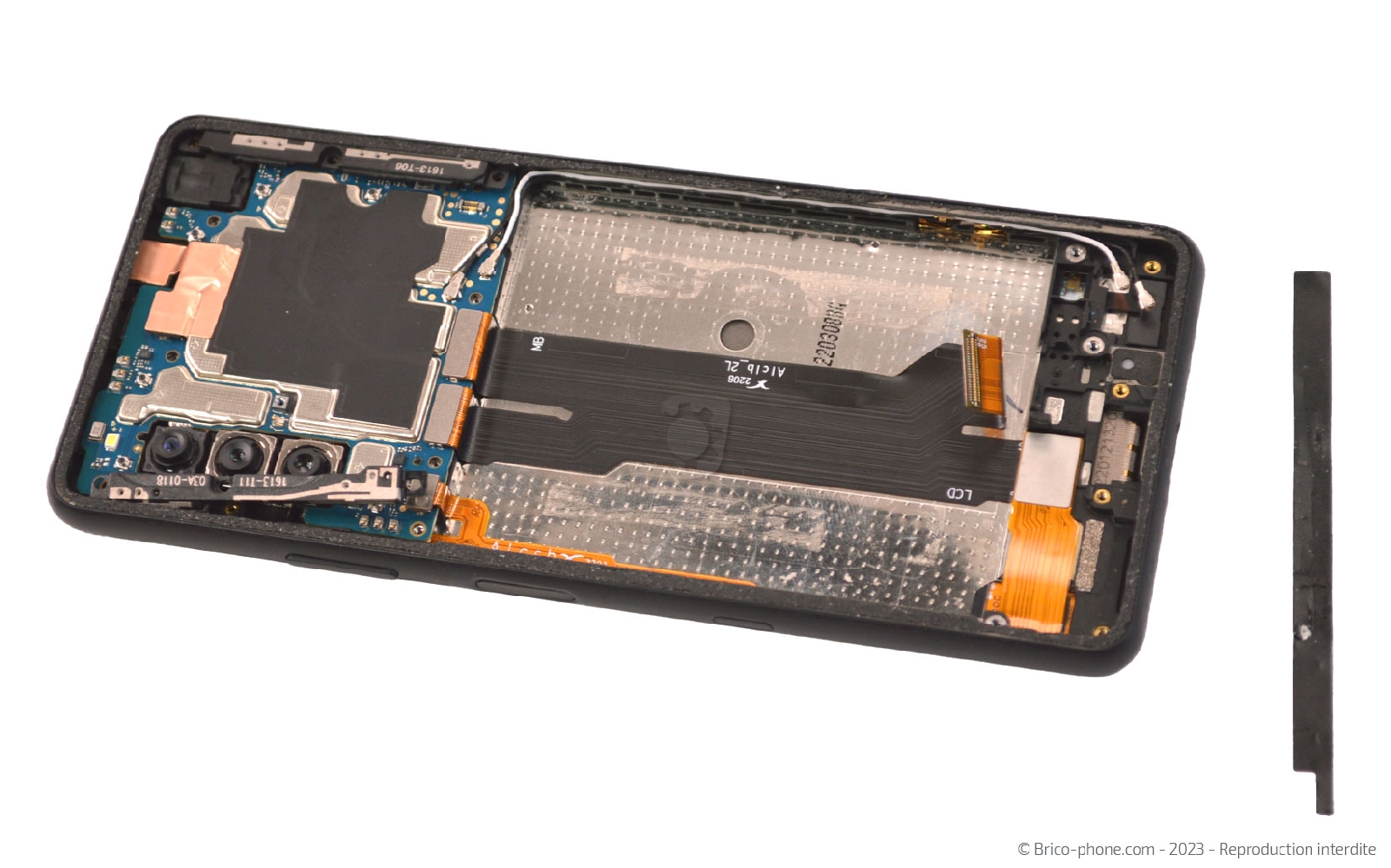 Comment changer le bloc écran sur Xperia 10 III photo 2