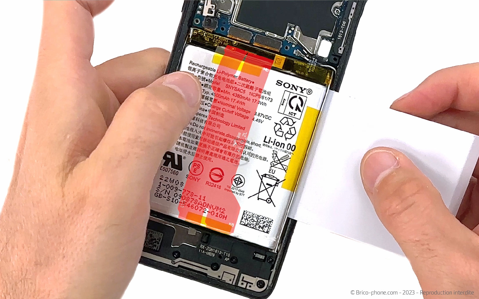 Comment changer la batterie sur Xperia 10 III photo 2