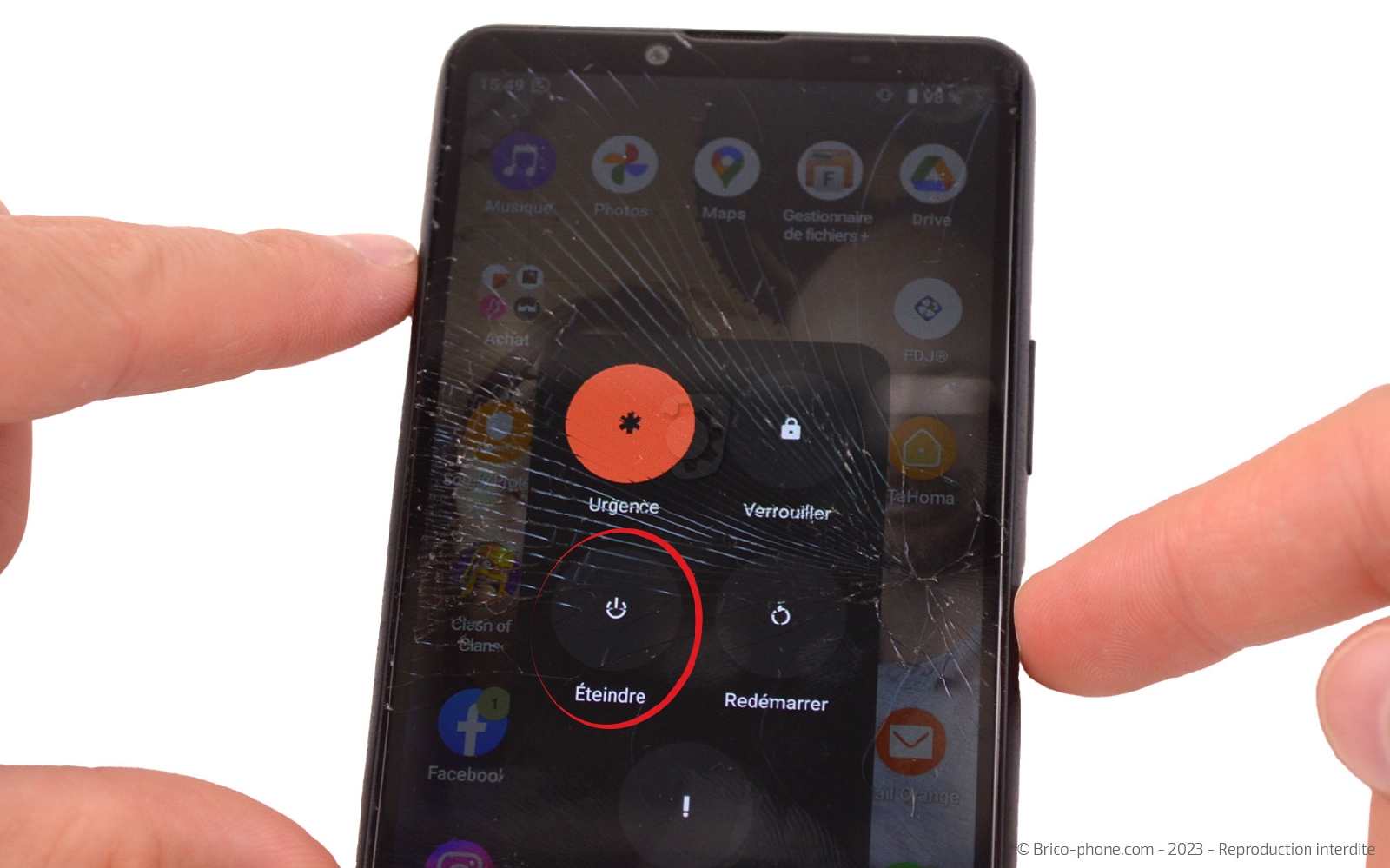 Comment changer le connecteur de charge sur Xperia 10 III photo 2