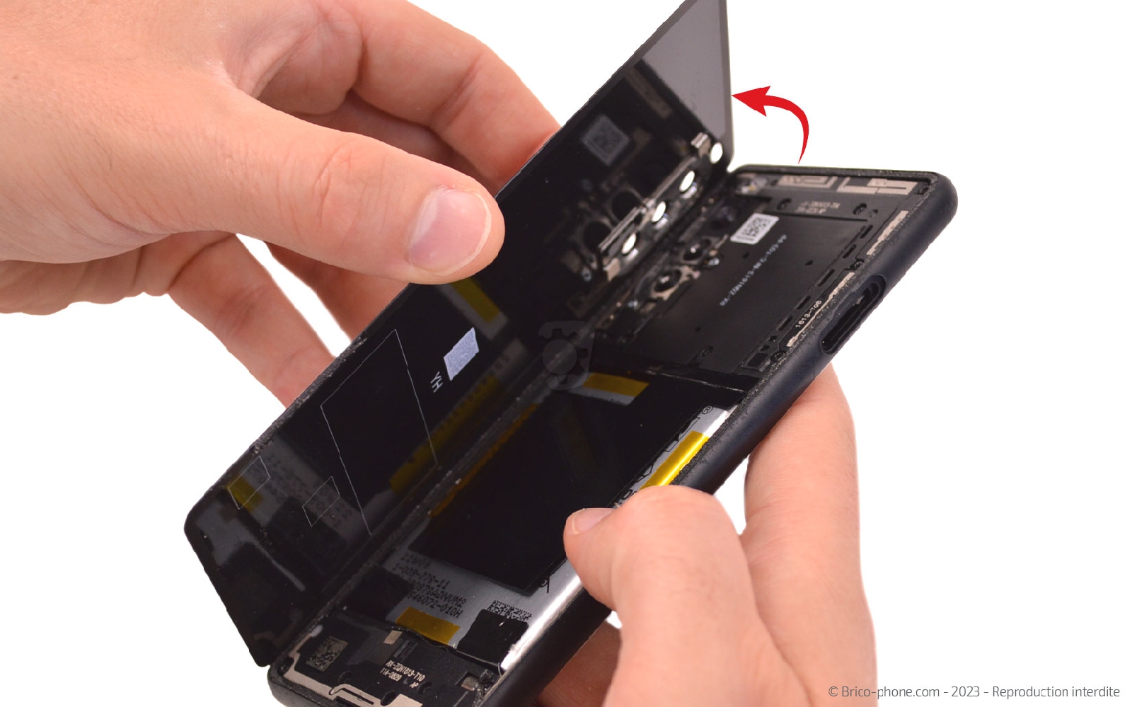 Comment changer le connecteur de charge sur Xperia 10 III photo 2
