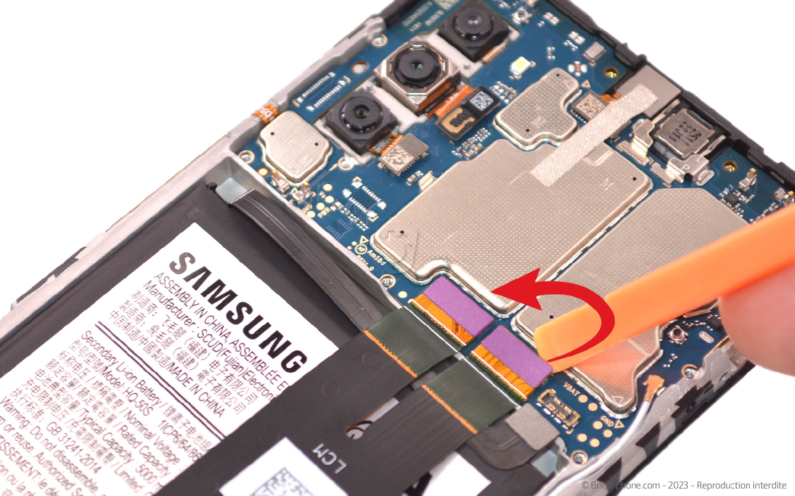 Comment changer le bloc écran  sur Galaxy A02s photo 1