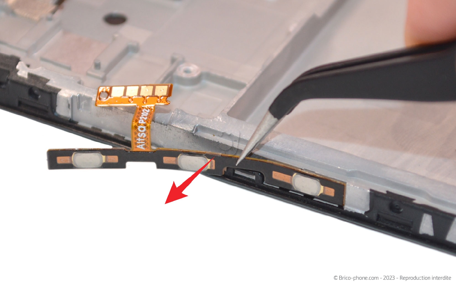 Comment changer le bloc écran  sur Galaxy A02s photo 3