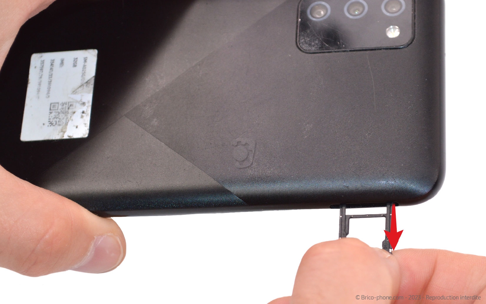 Comment changer le bloc écran  sur Galaxy A02s photo 2