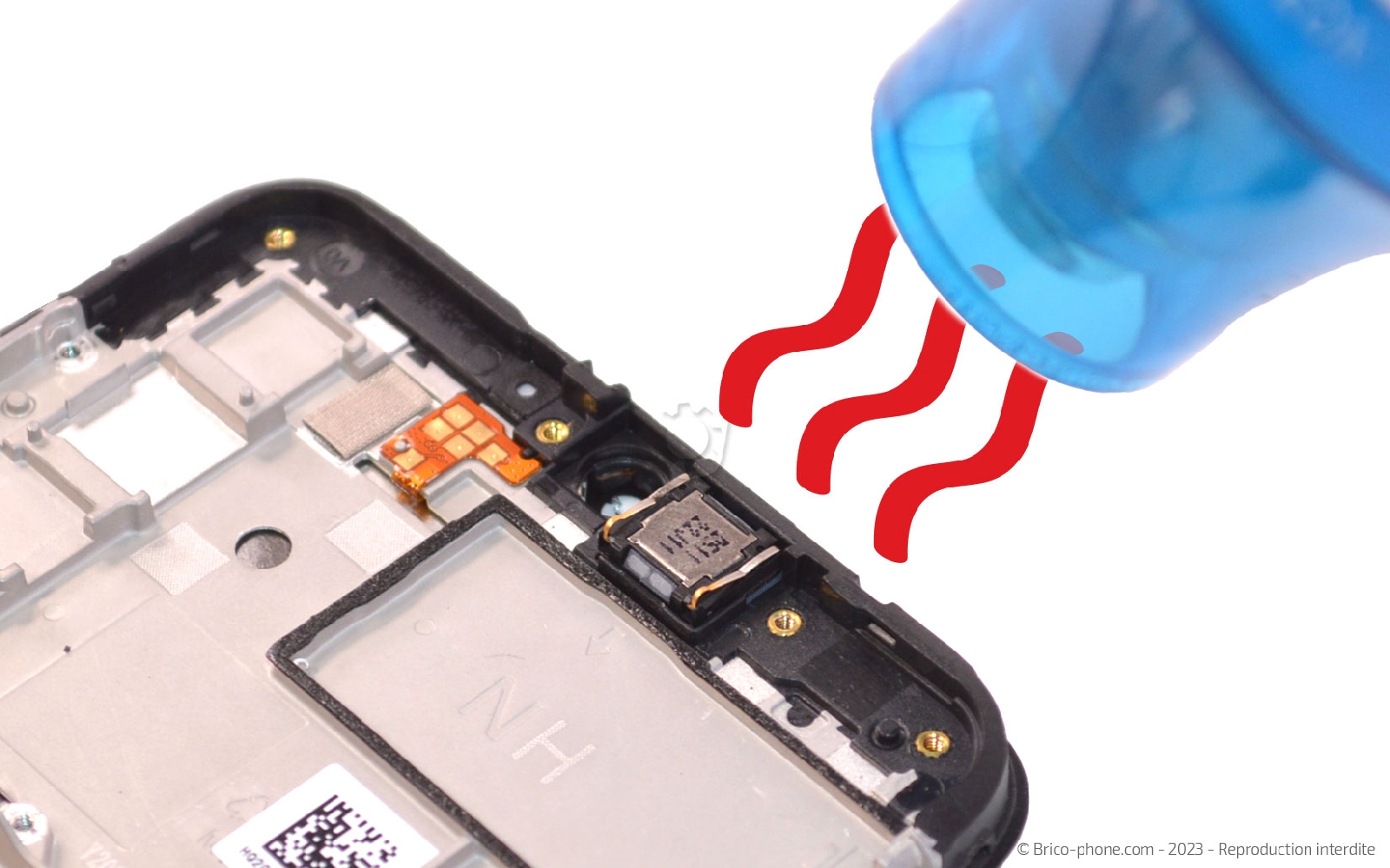 Comment changer le bloc écran  sur Galaxy A02s photo 1