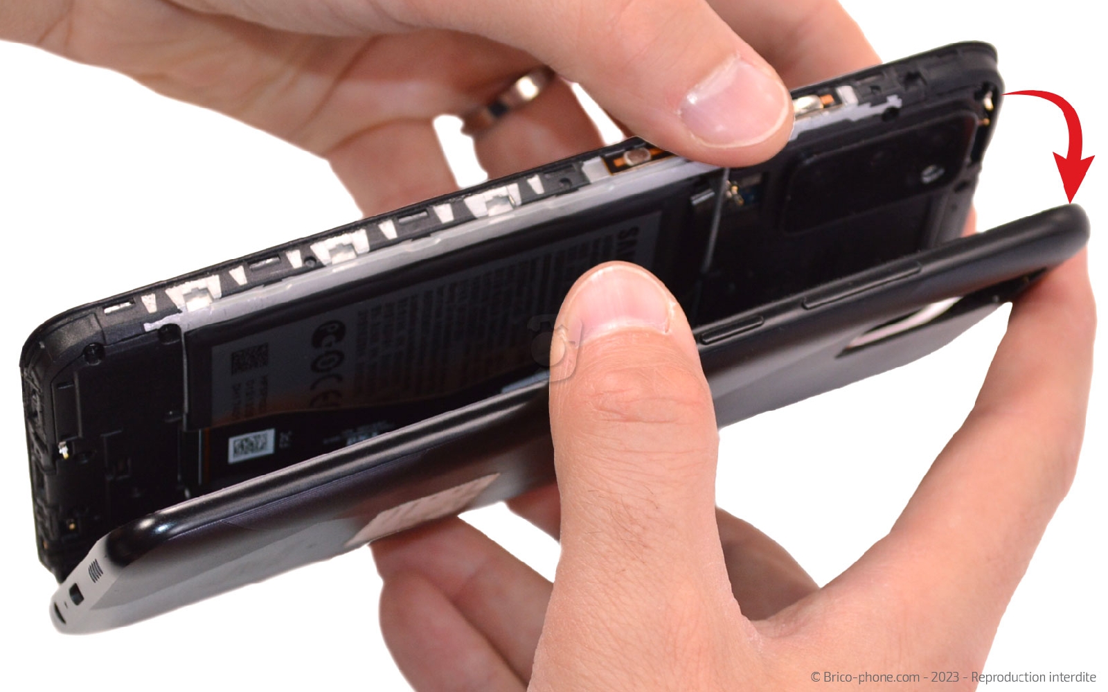 Comment changer le bloc écran  sur Galaxy A02s photo 2