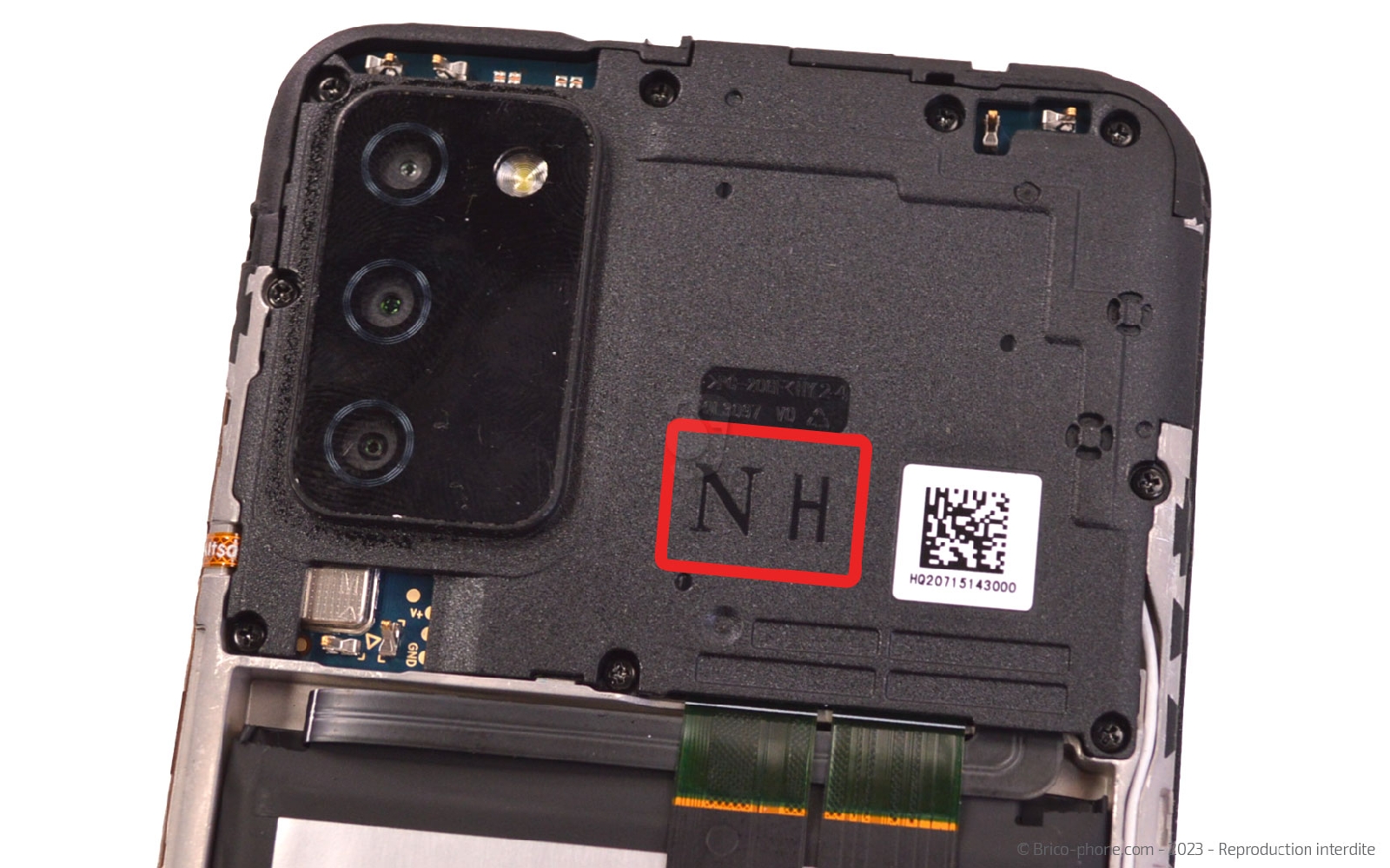 Comment changer le bloc écran  sur Galaxy A02s photo 4