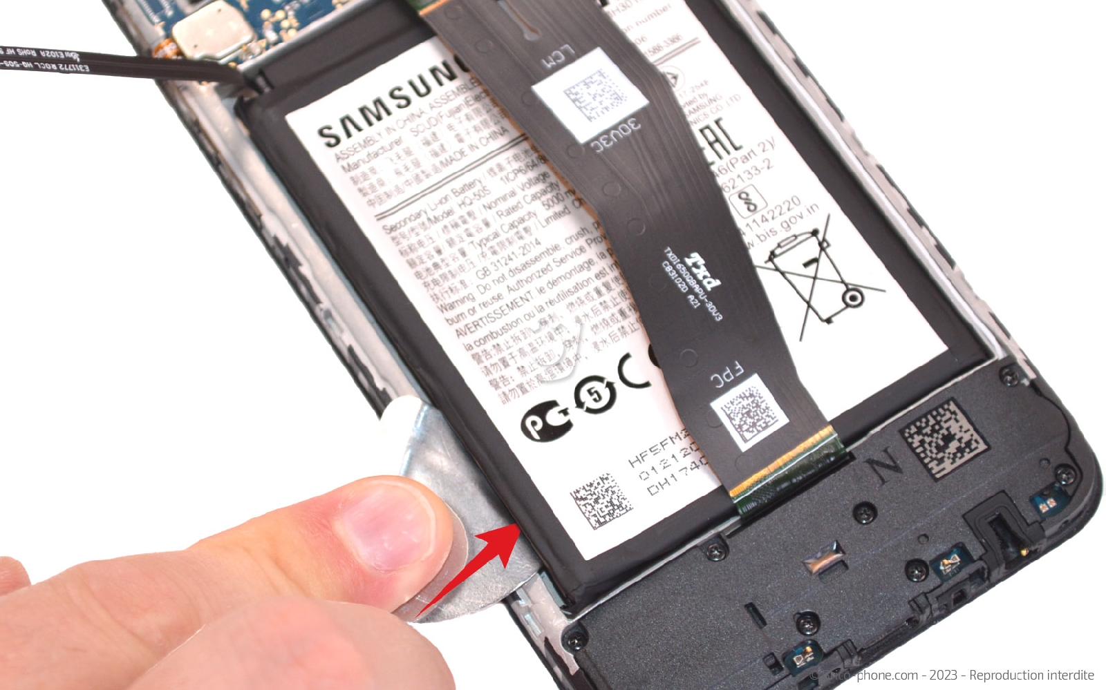 Comment changer le bloc écran  sur Galaxy A02s photo 2