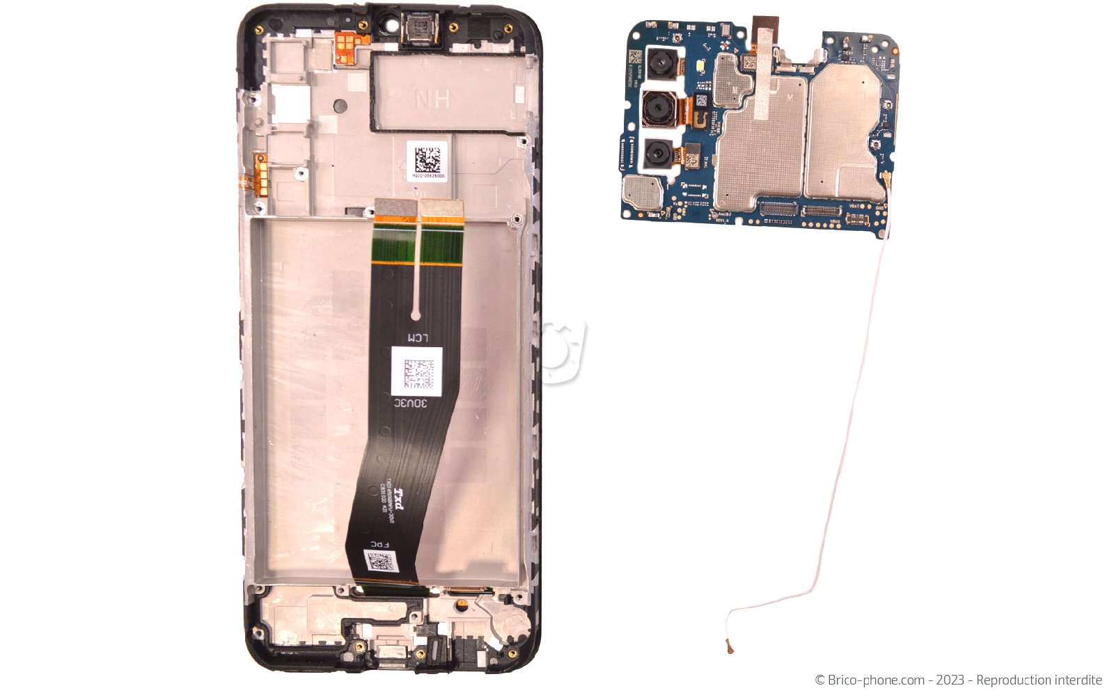 Comment changer le bloc écran  sur Galaxy A02s photo 3
