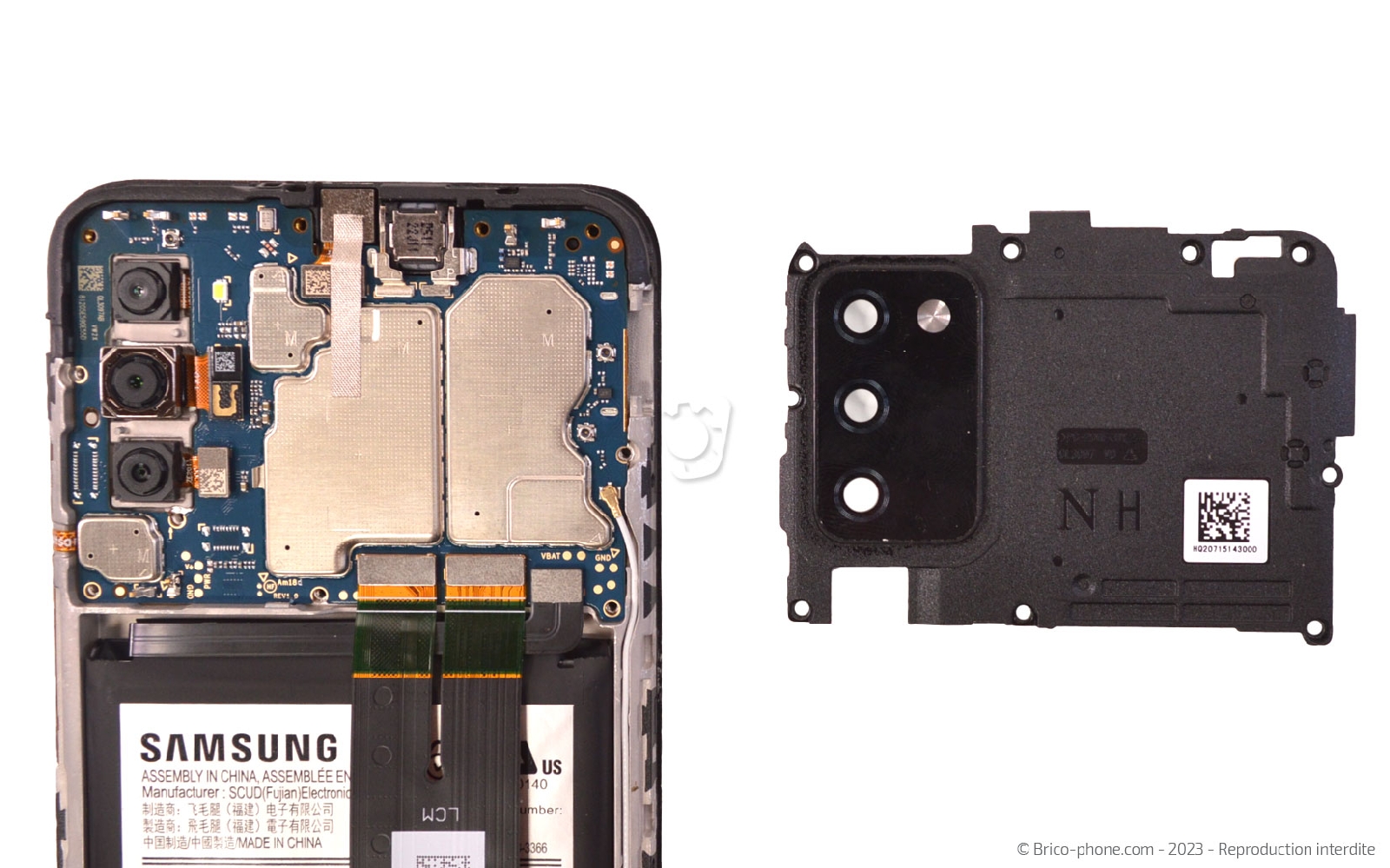 Comment changer le bloc écran  sur Galaxy A02s photo 4