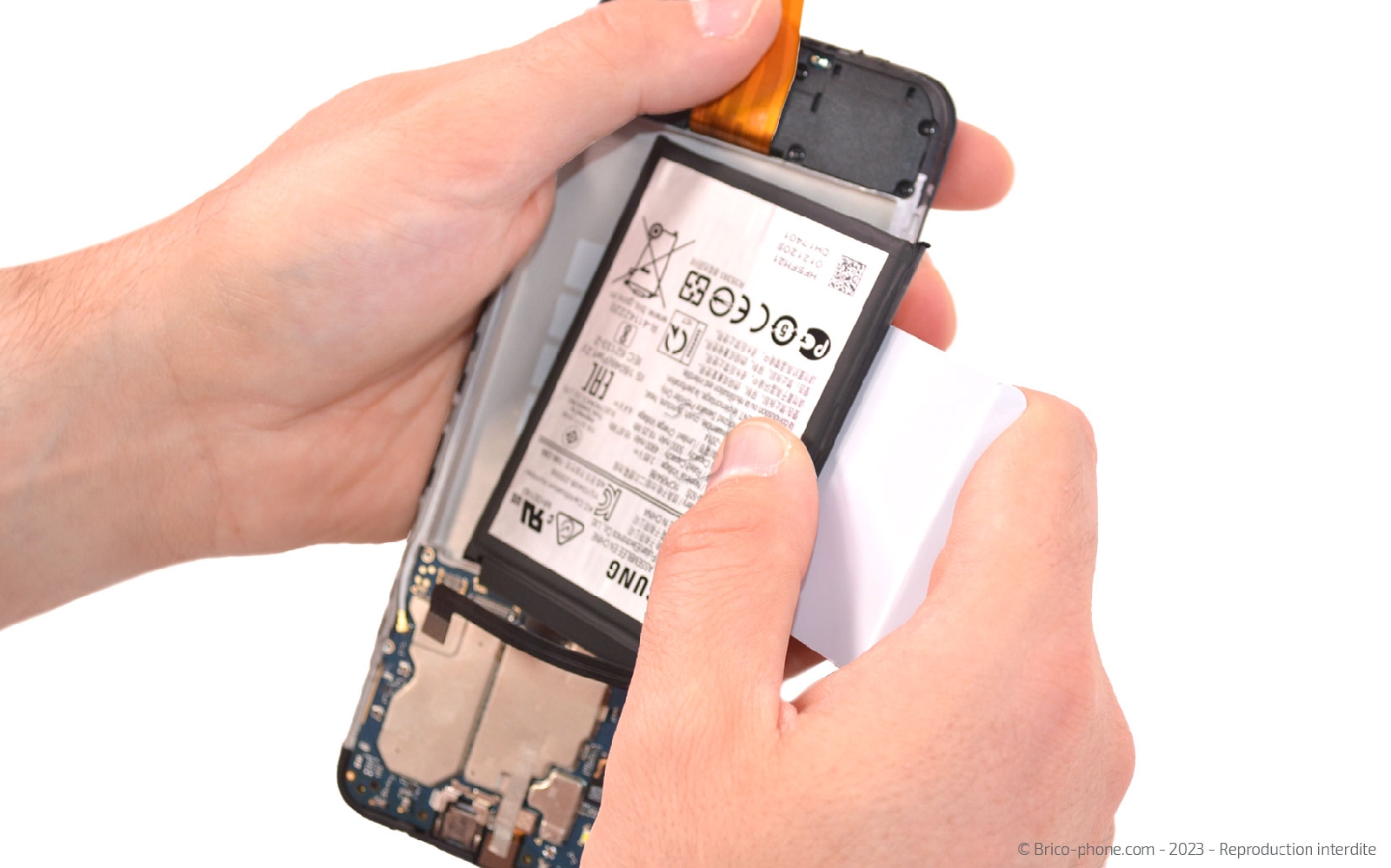 Comment changer le bloc écran  sur Galaxy A02s photo 2