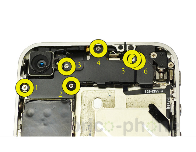 Changement de caméra avant Facetime sur iPhone 4 photo 1