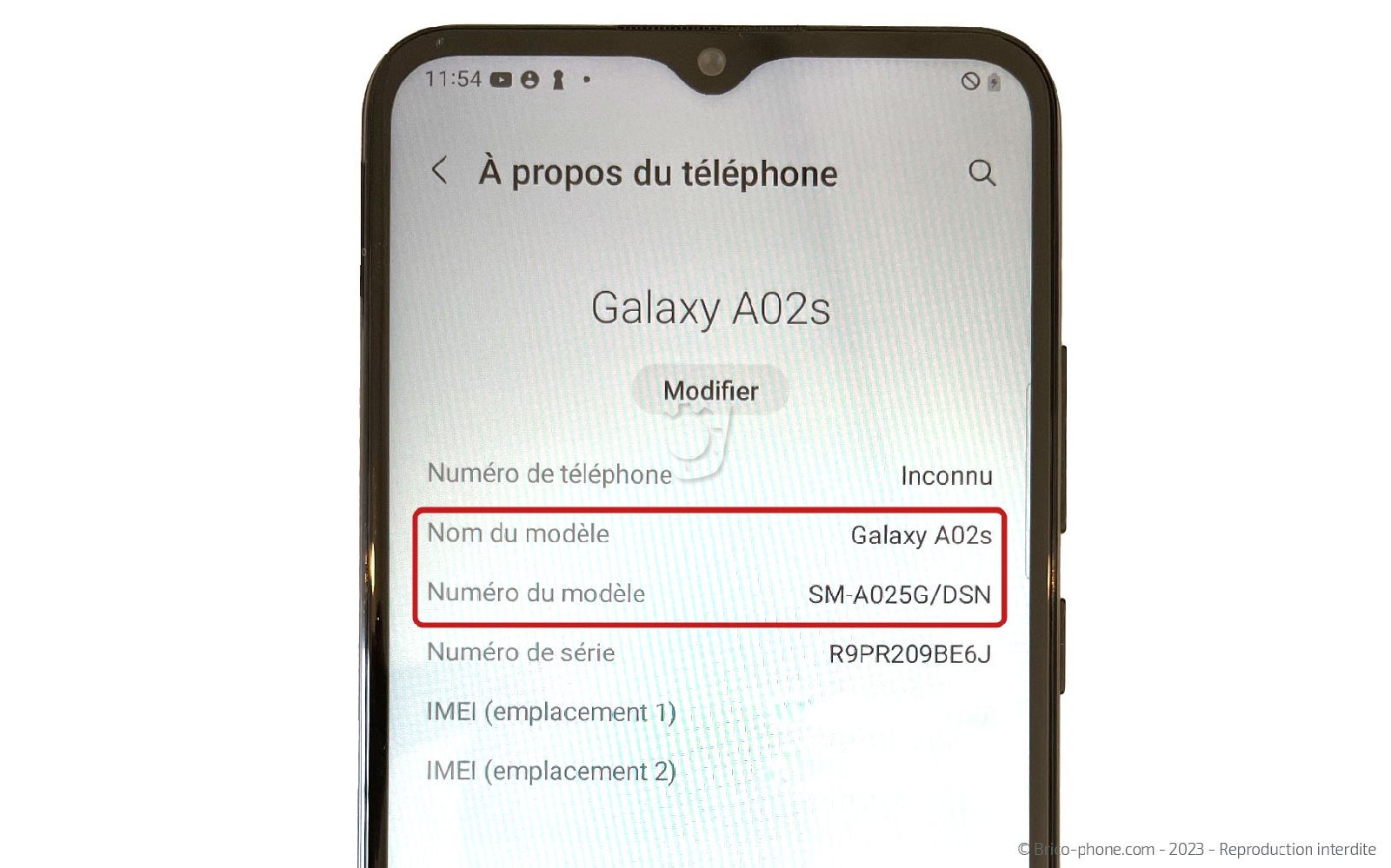 Comment changer le connecteur de charge sur Galaxy A02s photo 1