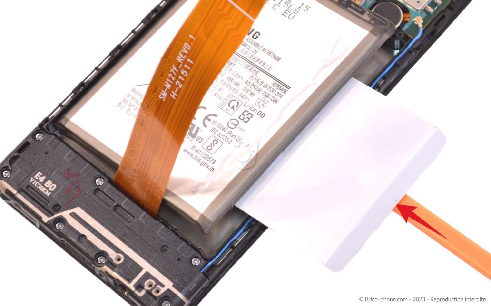 Comment changer le bloc écran sur Galaxy M12 photo 3