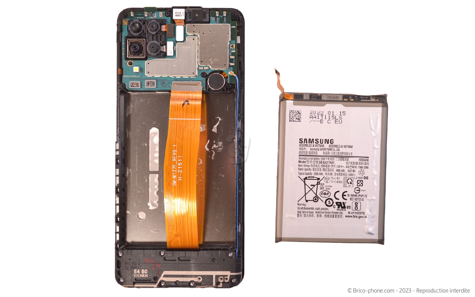 Comment changer le bloc écran sur Galaxy M12 photo 4