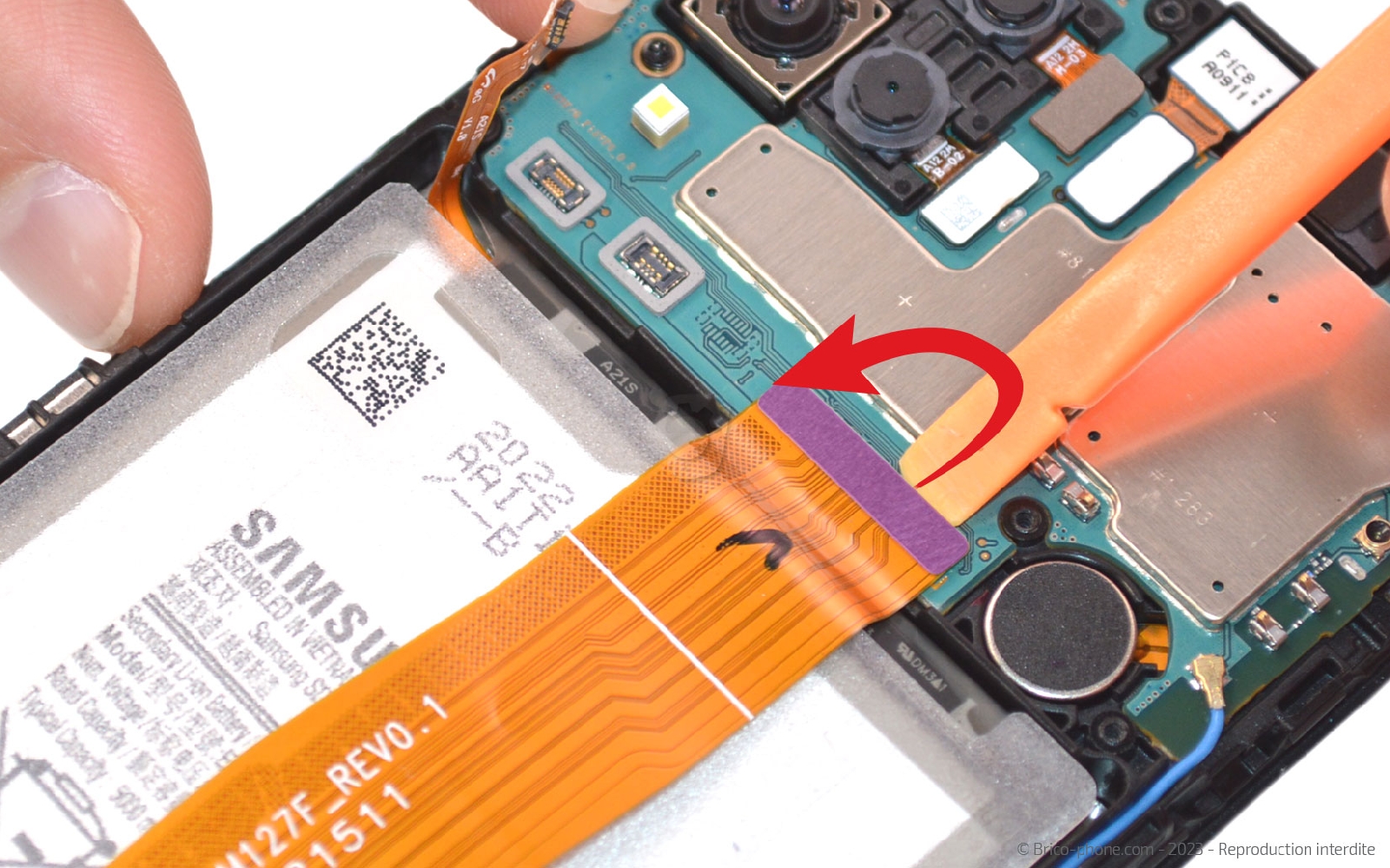 Comment changer le bloc écran sur Galaxy M12 photo 1