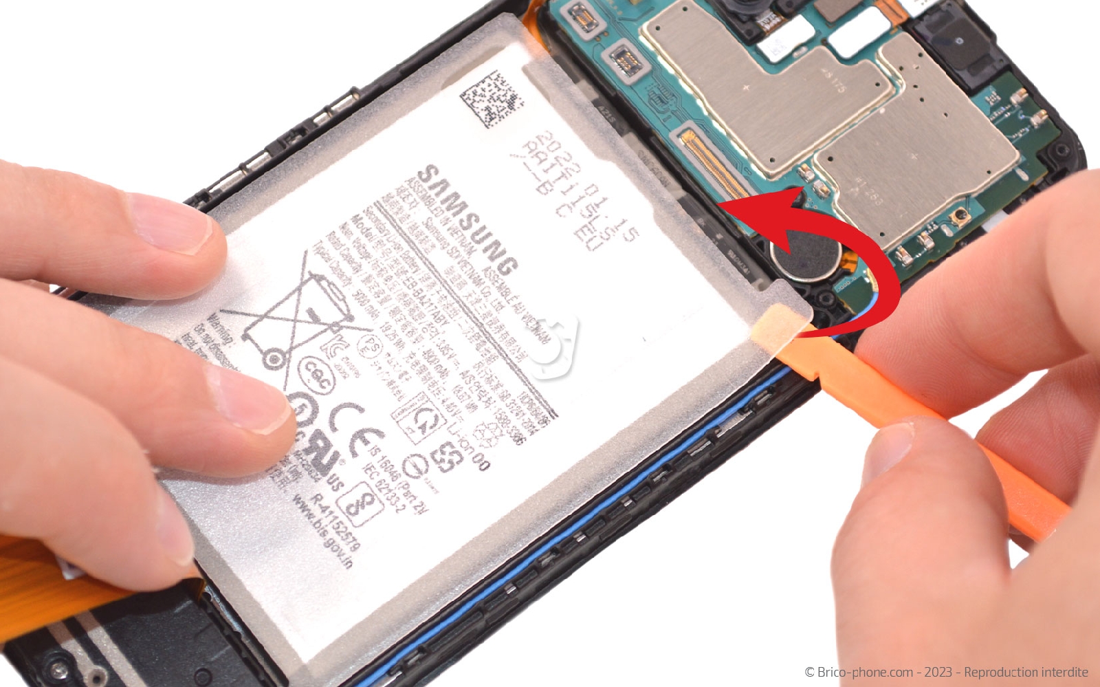 Comment changer le bloc écran sur Galaxy M12 photo 2