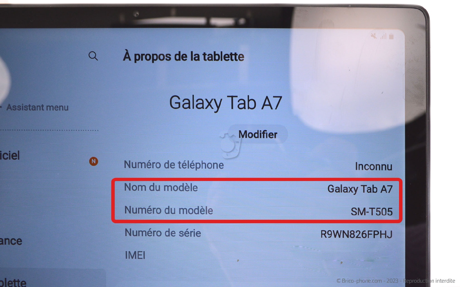 Comment changer l'écran (vitre + LCD) sur Galaxy Tab A7 10-4 (SM-T500-SM-T505) photo 1