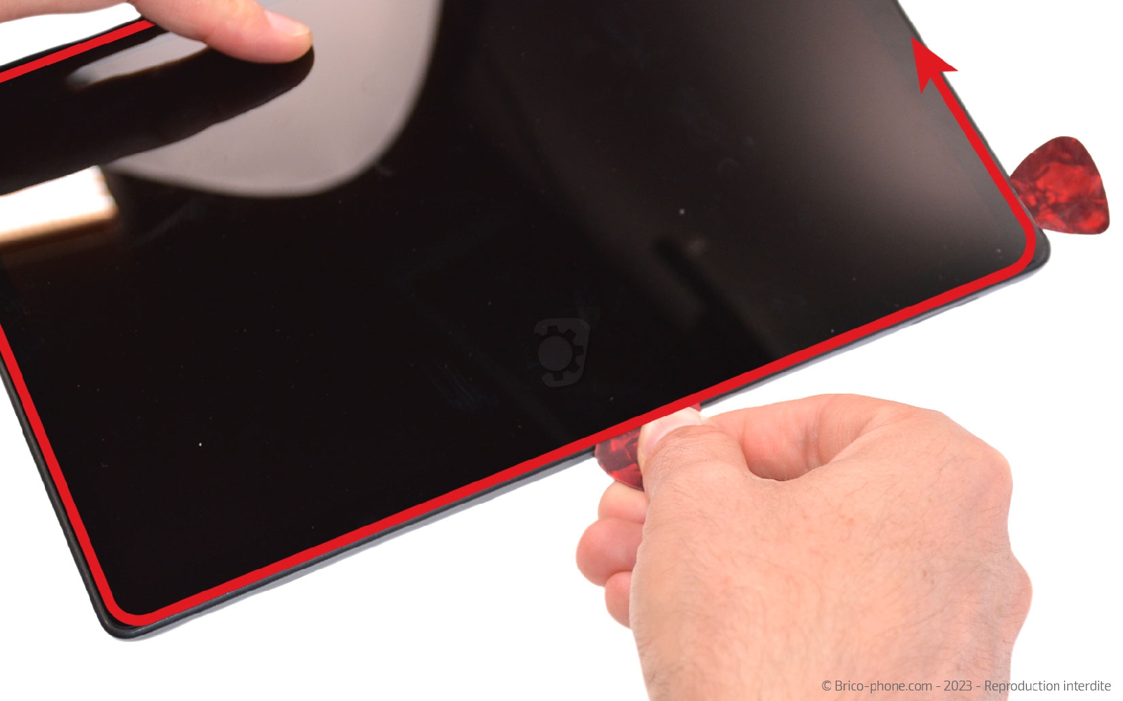 Comment changer l'écran (vitre + LCD) sur Galaxy Tab A7 10-4 (SM-T500-SM-T505) photo 3