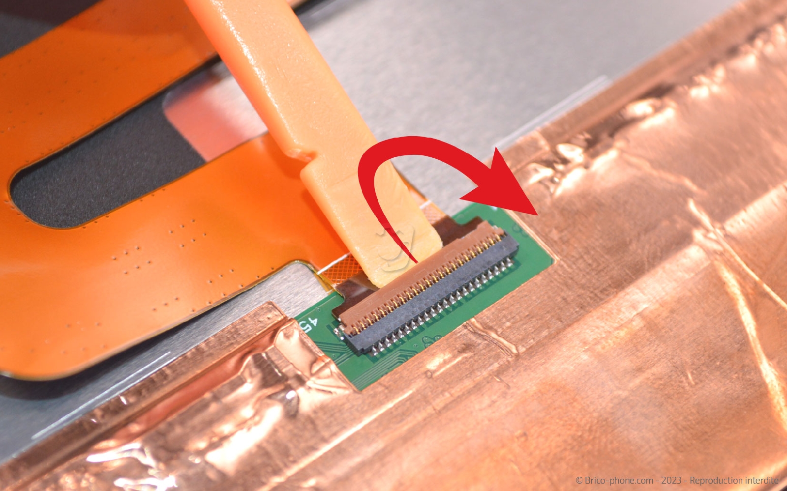 Comment changer l'écran (vitre + LCD) sur Galaxy Tab A7 10-4 (SM-T500-SM-T505) photo 2