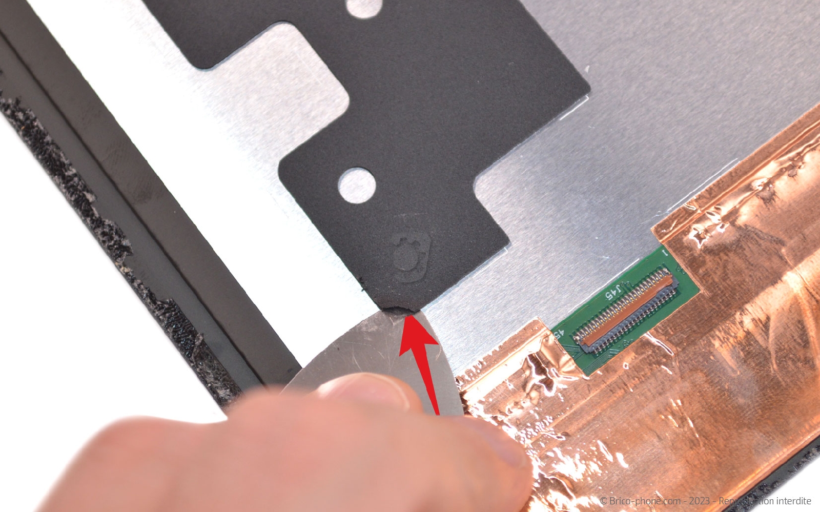 Comment changer l'écran (vitre + LCD) sur Galaxy Tab A7 10-4 (SM-T500-SM-T505) photo 2