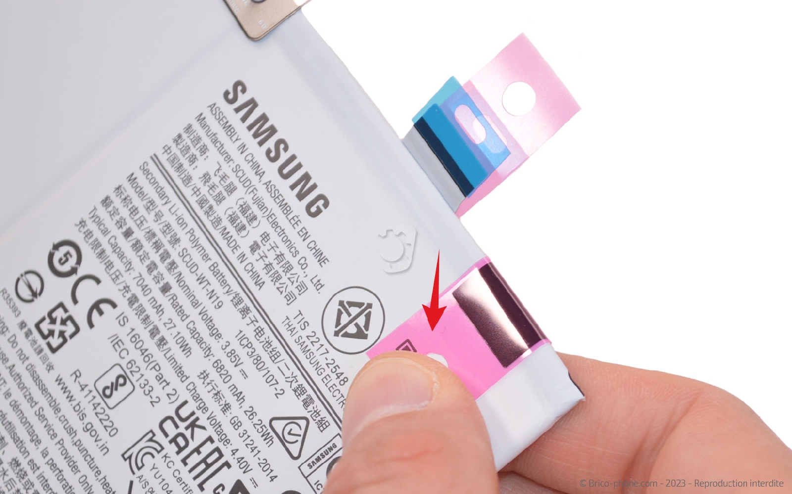 Comment changer la batterie sur Galaxy Tab A7 10-4 (SM-T500-SM-T505) photo 2