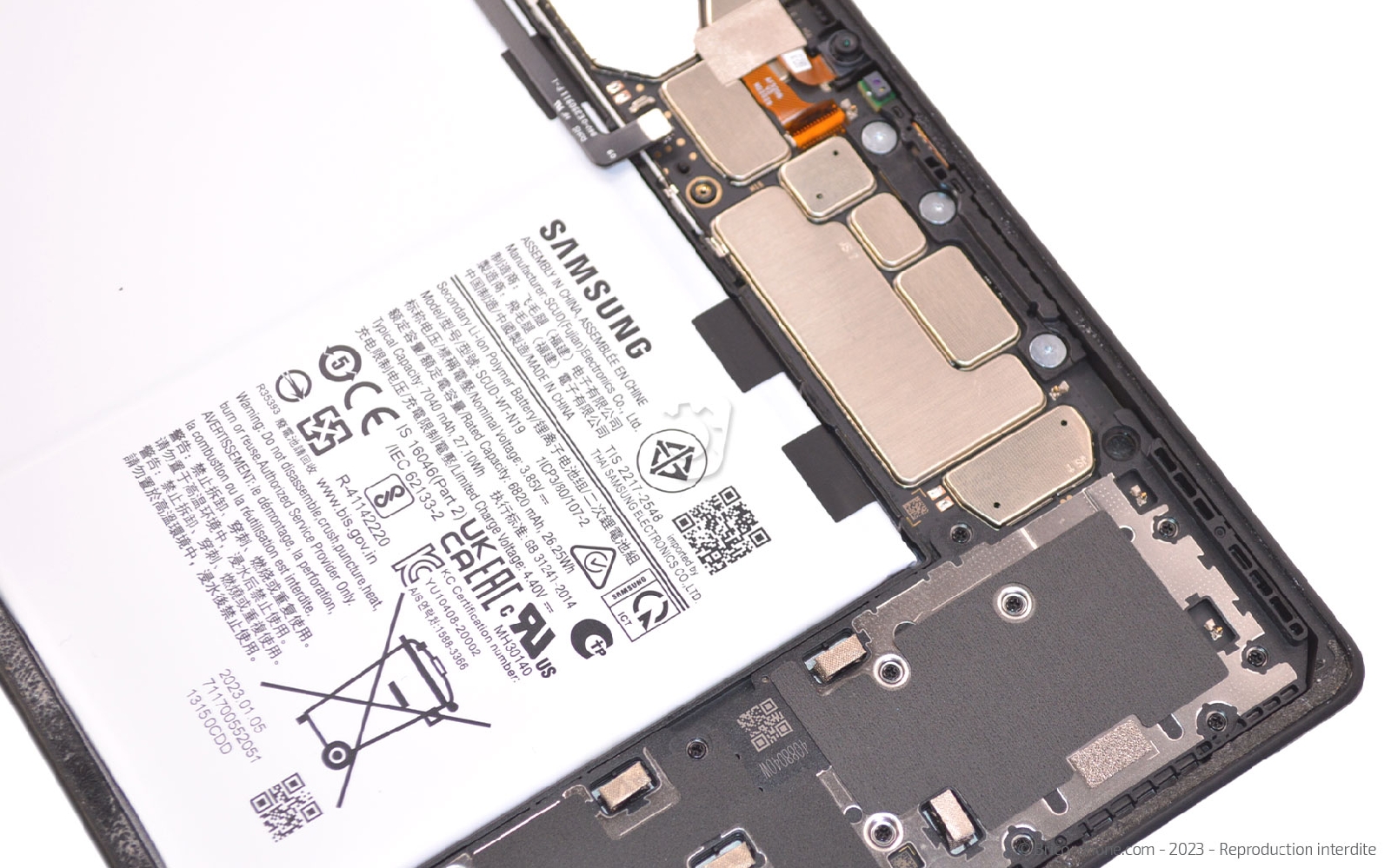 Comment changer la batterie sur Galaxy Tab A7 10-4 (SM-T500-SM-T505) photo 4