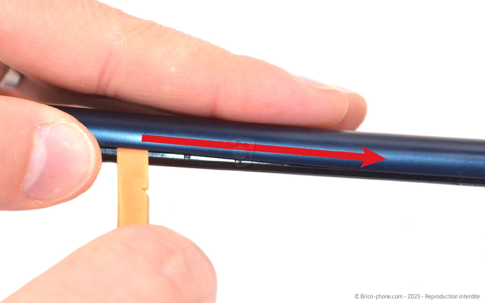 Comment changer la batterie sur Galaxy M12 photo 3