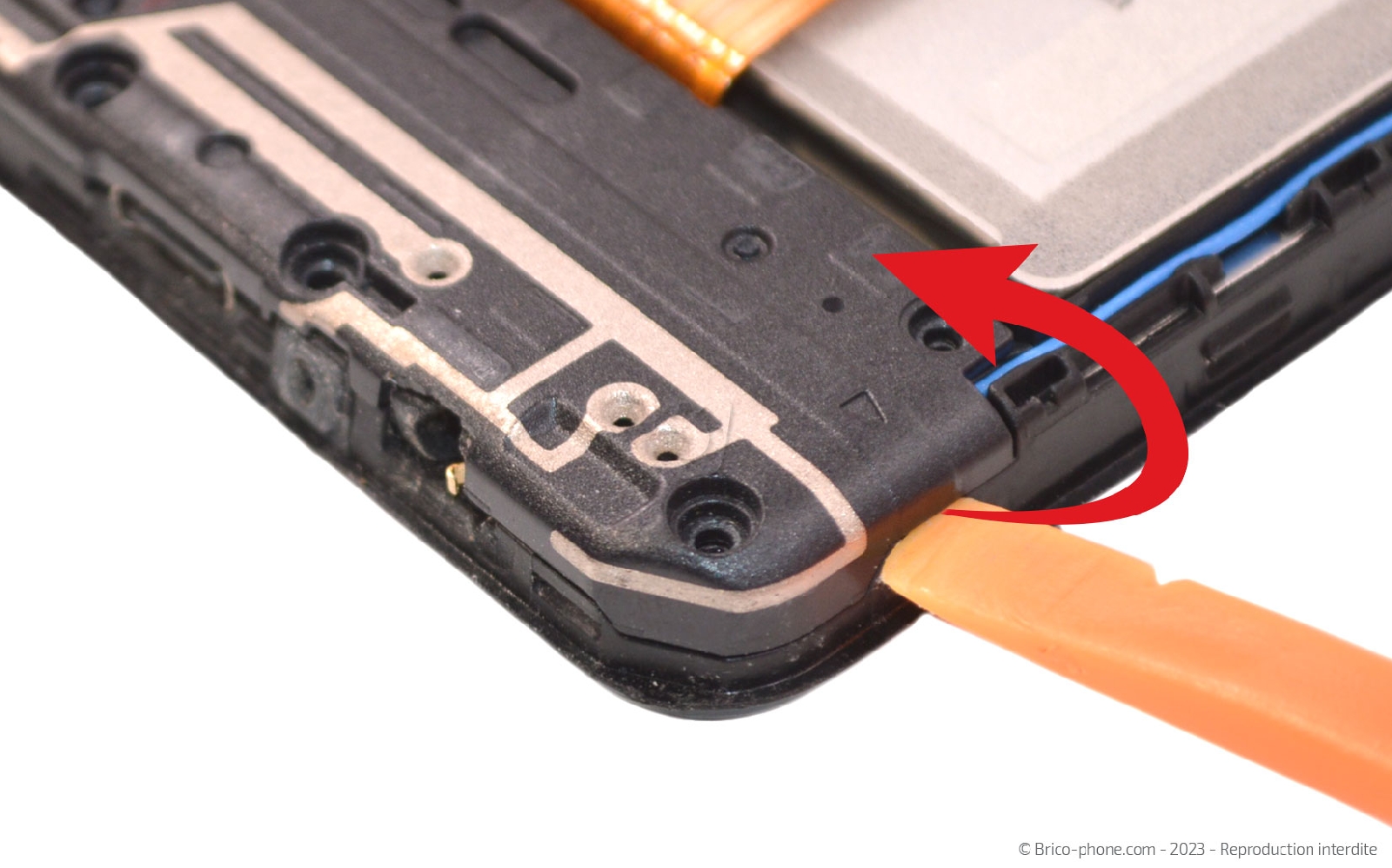 Comment remplacer le connecteur de charge sur Galaxy M12 photo 2