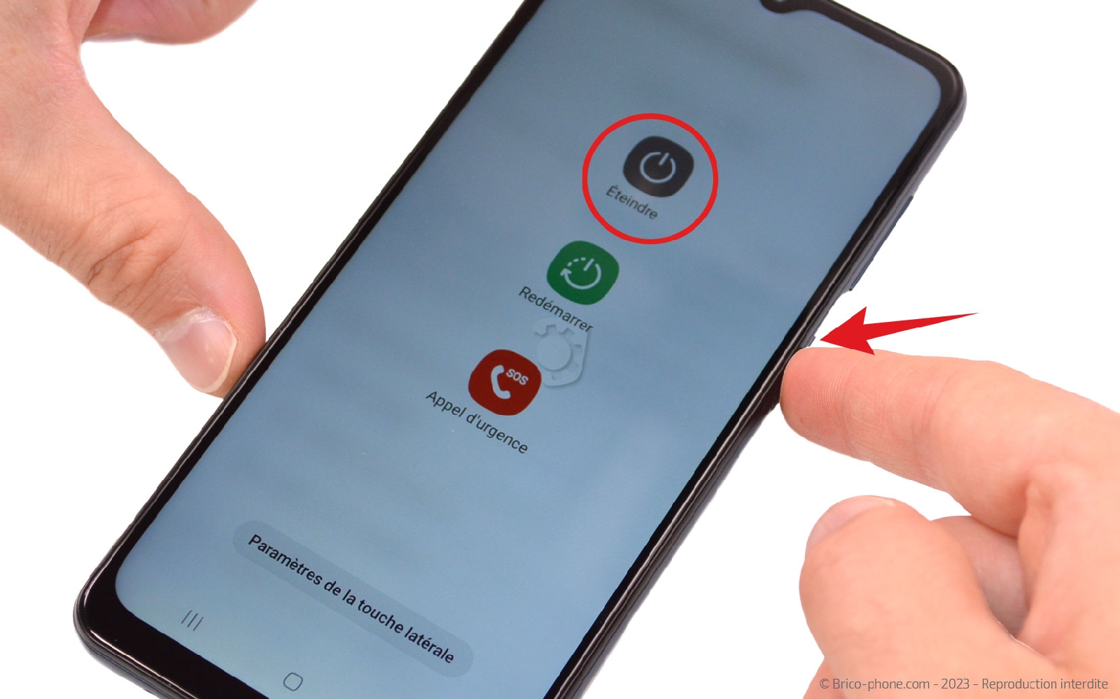 Comment changer la coque arrière sur Galaxy M12 photo 3