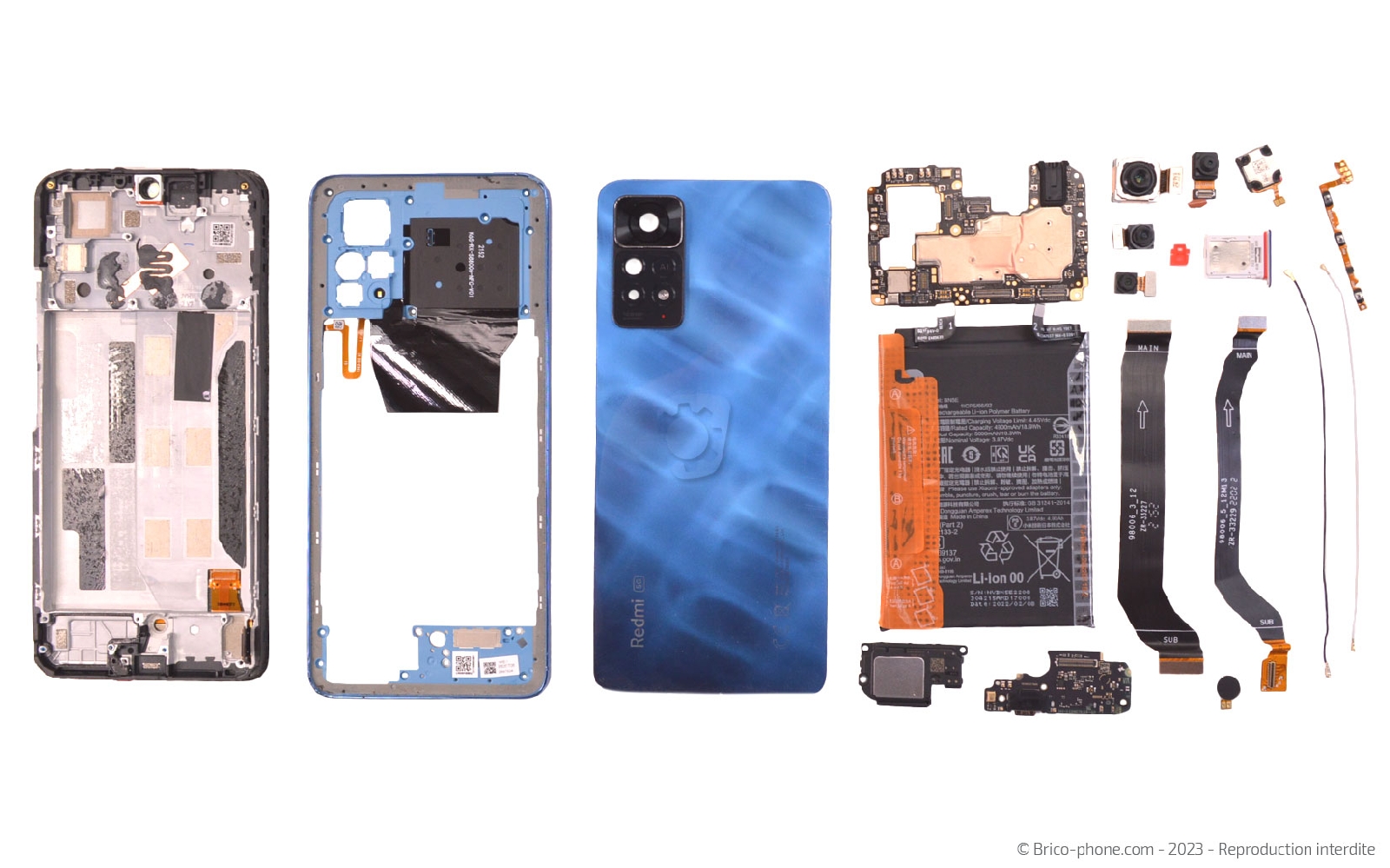 Guide de réparation sur Redmi Note 11 Pro photo 1