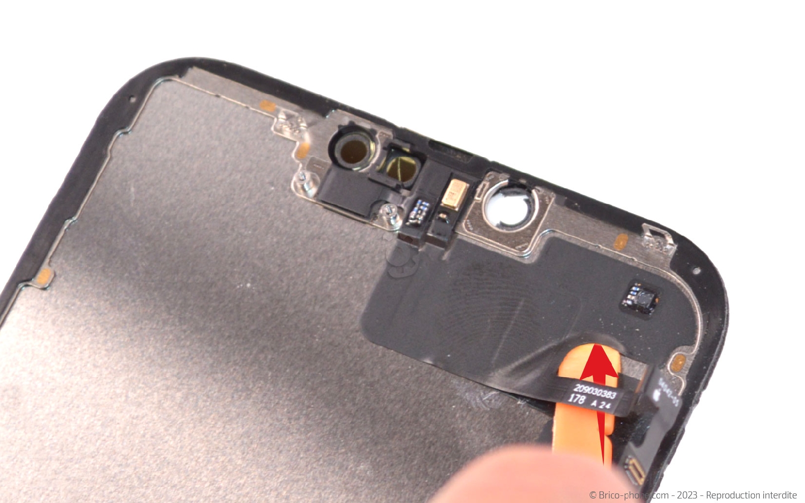 Comment changer l'écran  sur iPhone 14 Plus photo 2