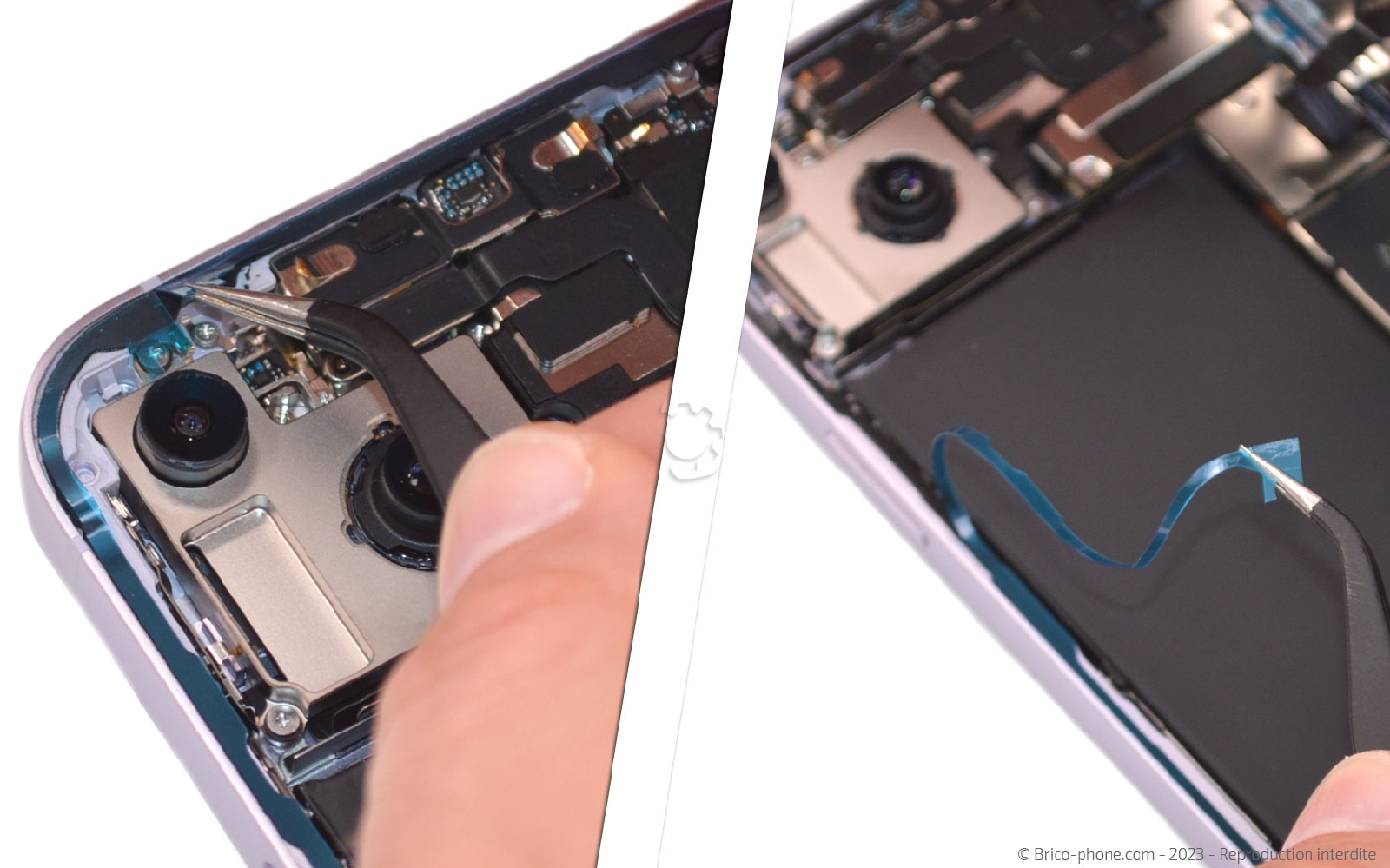 Comment changer l'écran  sur iPhone 14 Plus photo 3