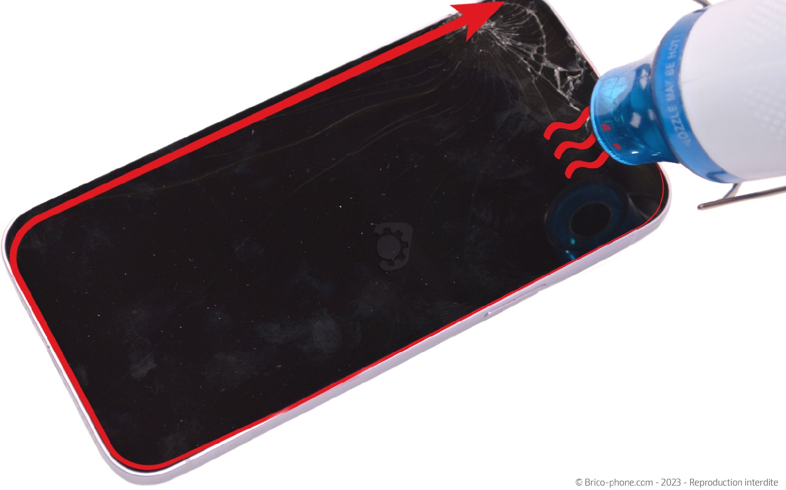 Comment changer l'écran  sur iPhone 14 Plus photo 1